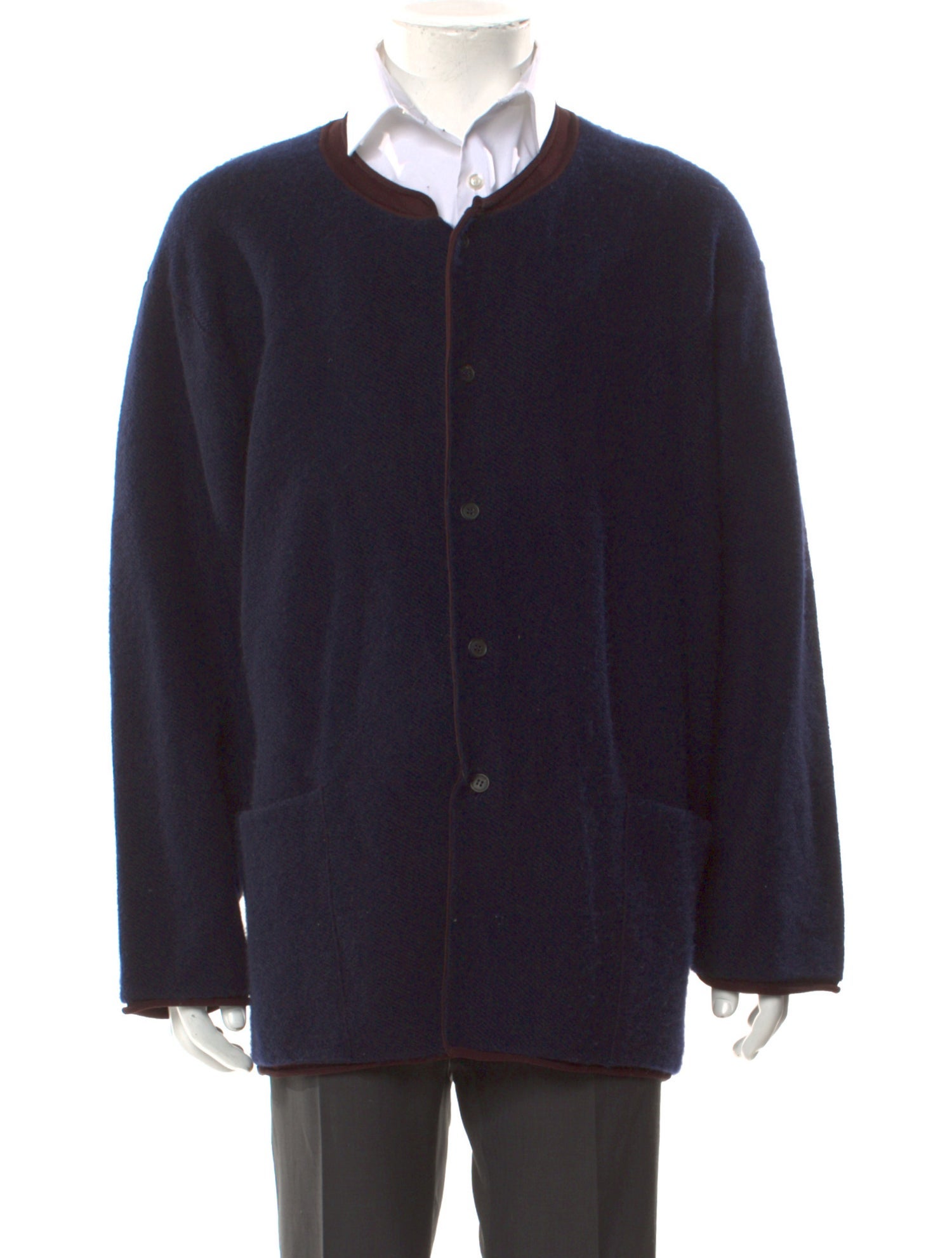 The Row V-Neck Long Sleeve Cardigan