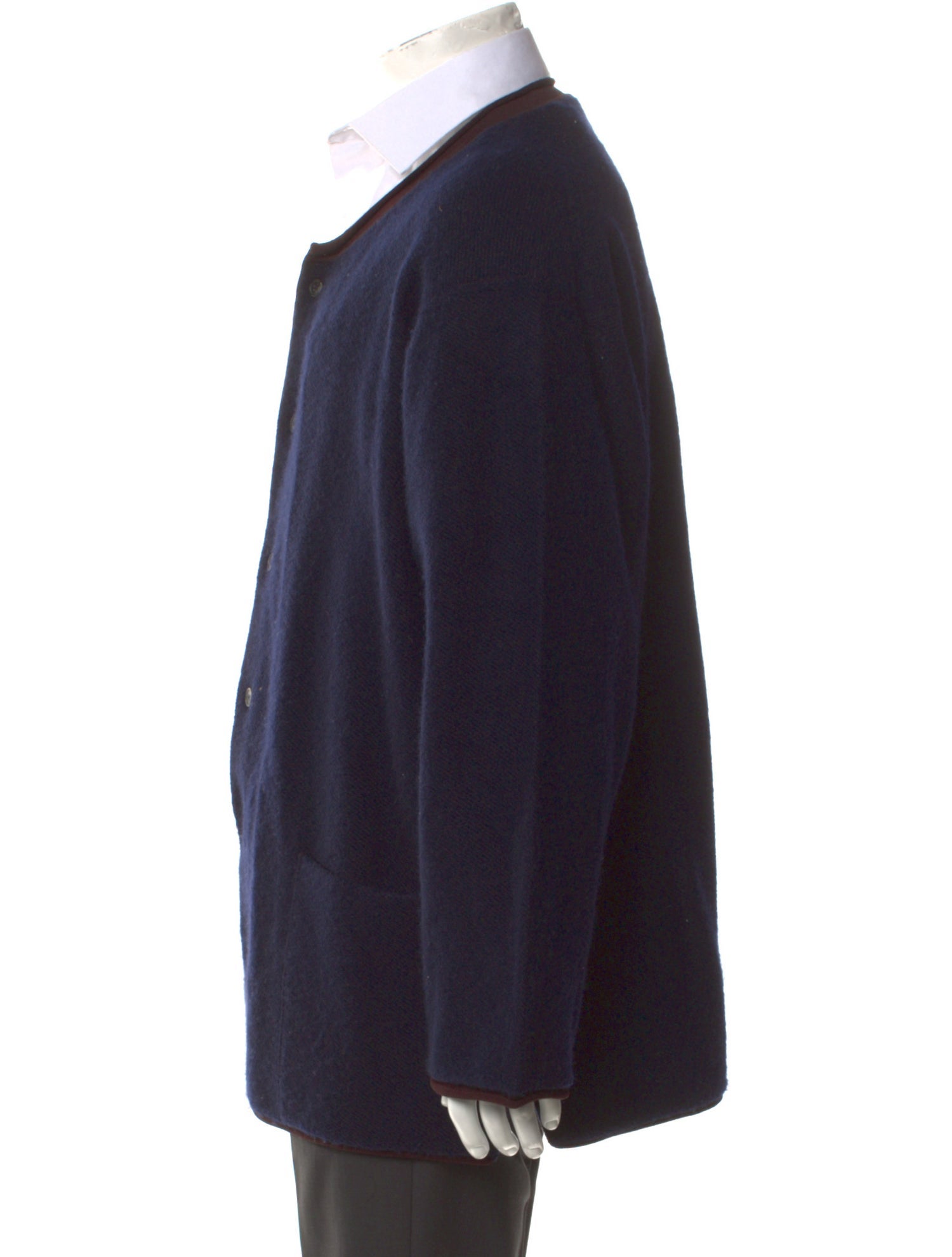 The Row V-Neck Long Sleeve Cardigan