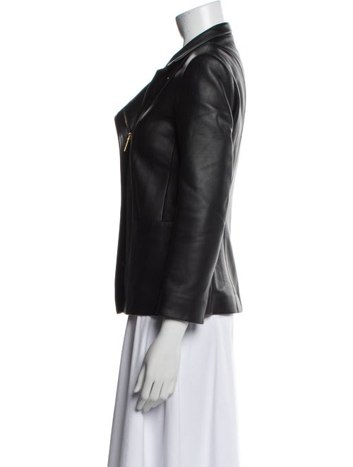 The Row Leather Biker Jacket