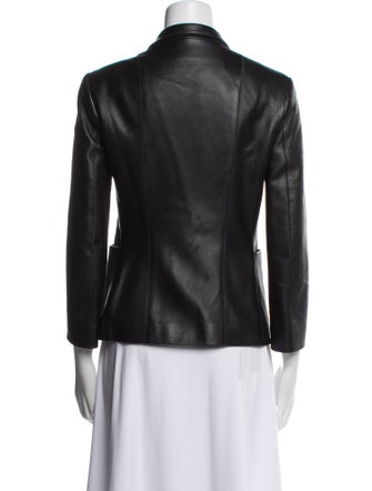 The Row Leather Biker Jacket