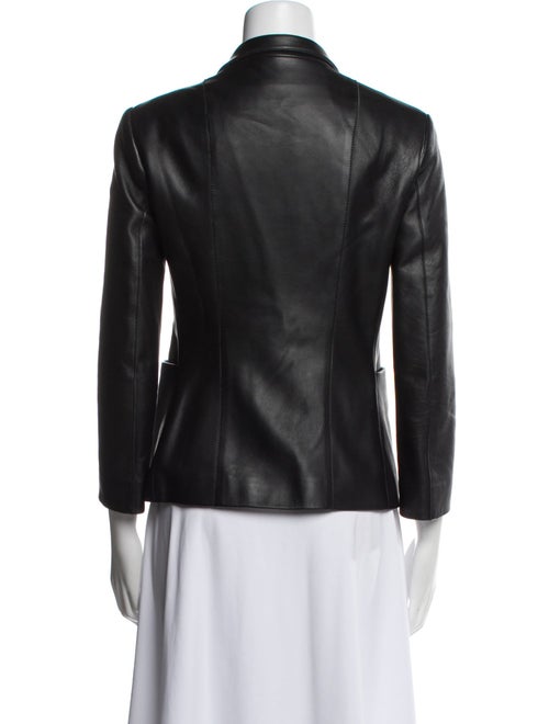 The Row Leather Biker Jacket