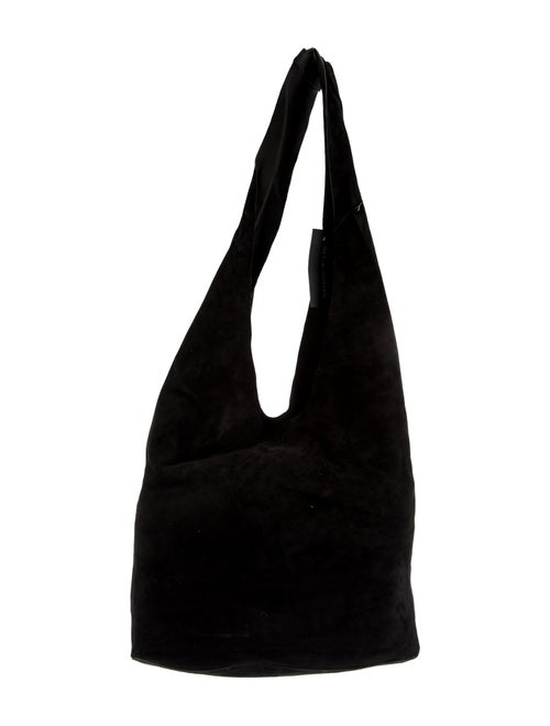 The Row Suede Bindle Three