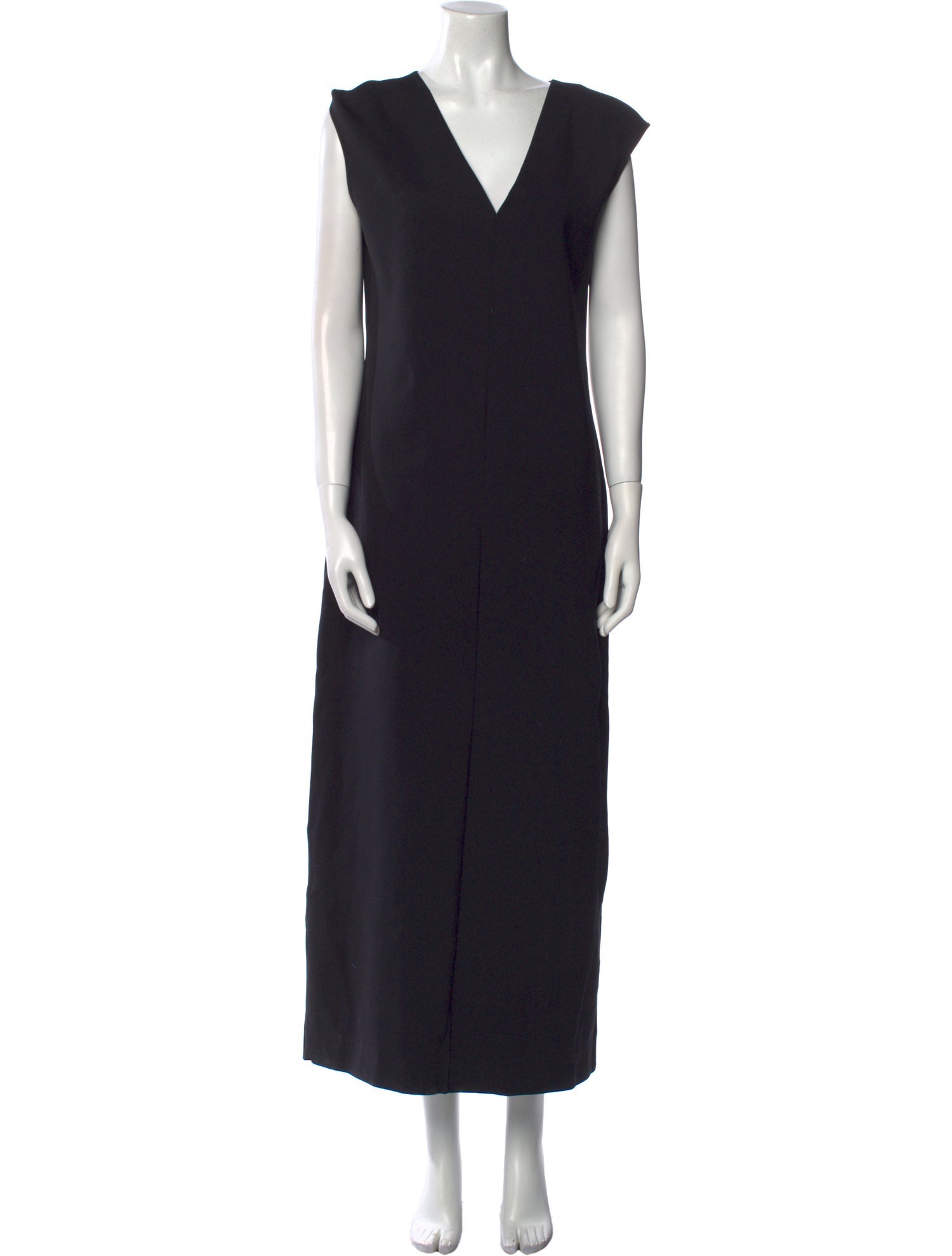 The Row V-Neck Long Dress