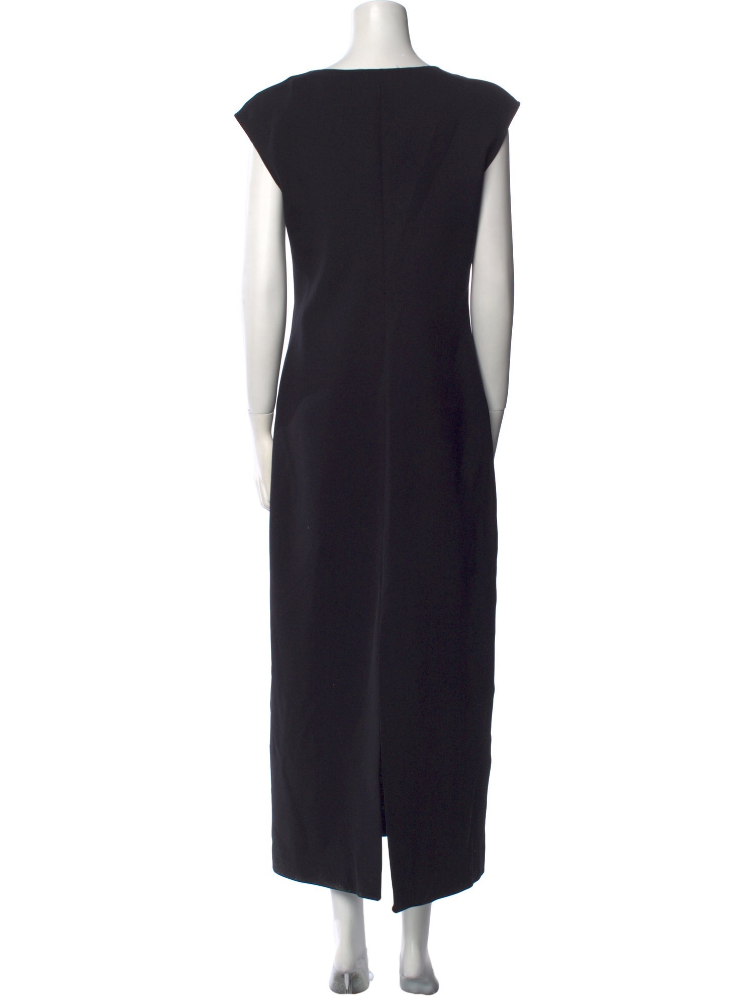 The Row V-Neck Long Dress