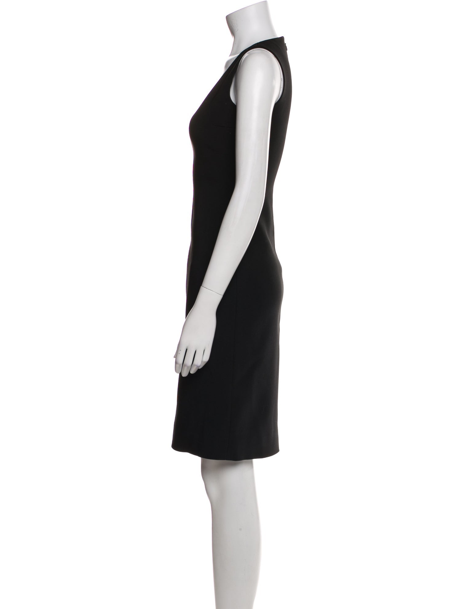 The Row Scoop Neck Knee-Length Dress