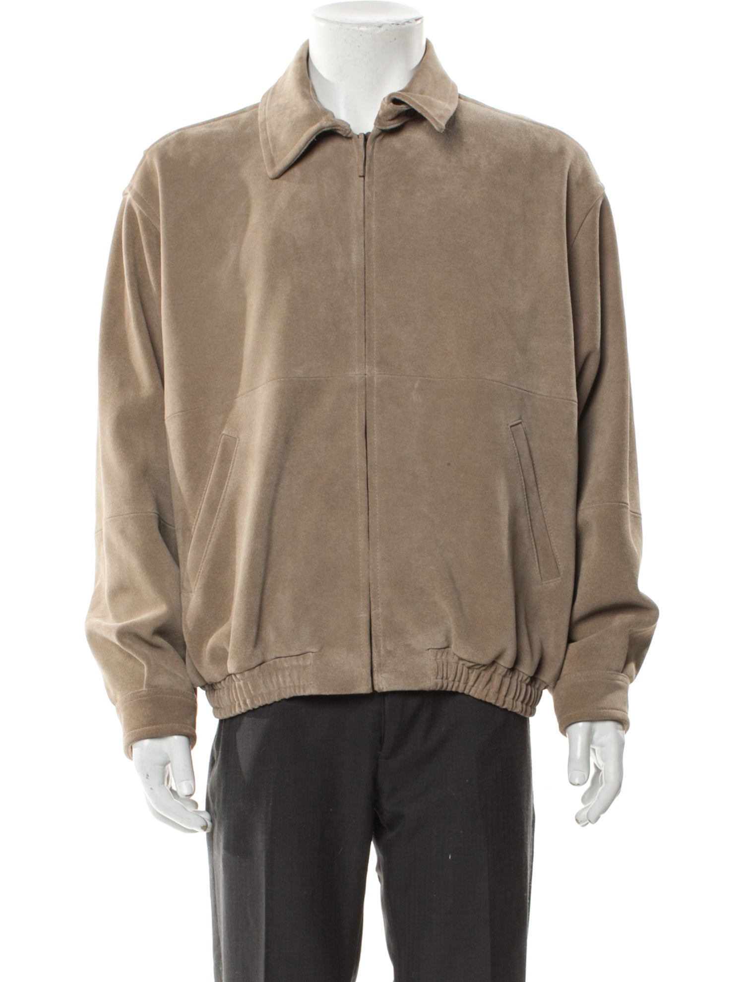 The Row Ronan Suede Calfskin Jacket