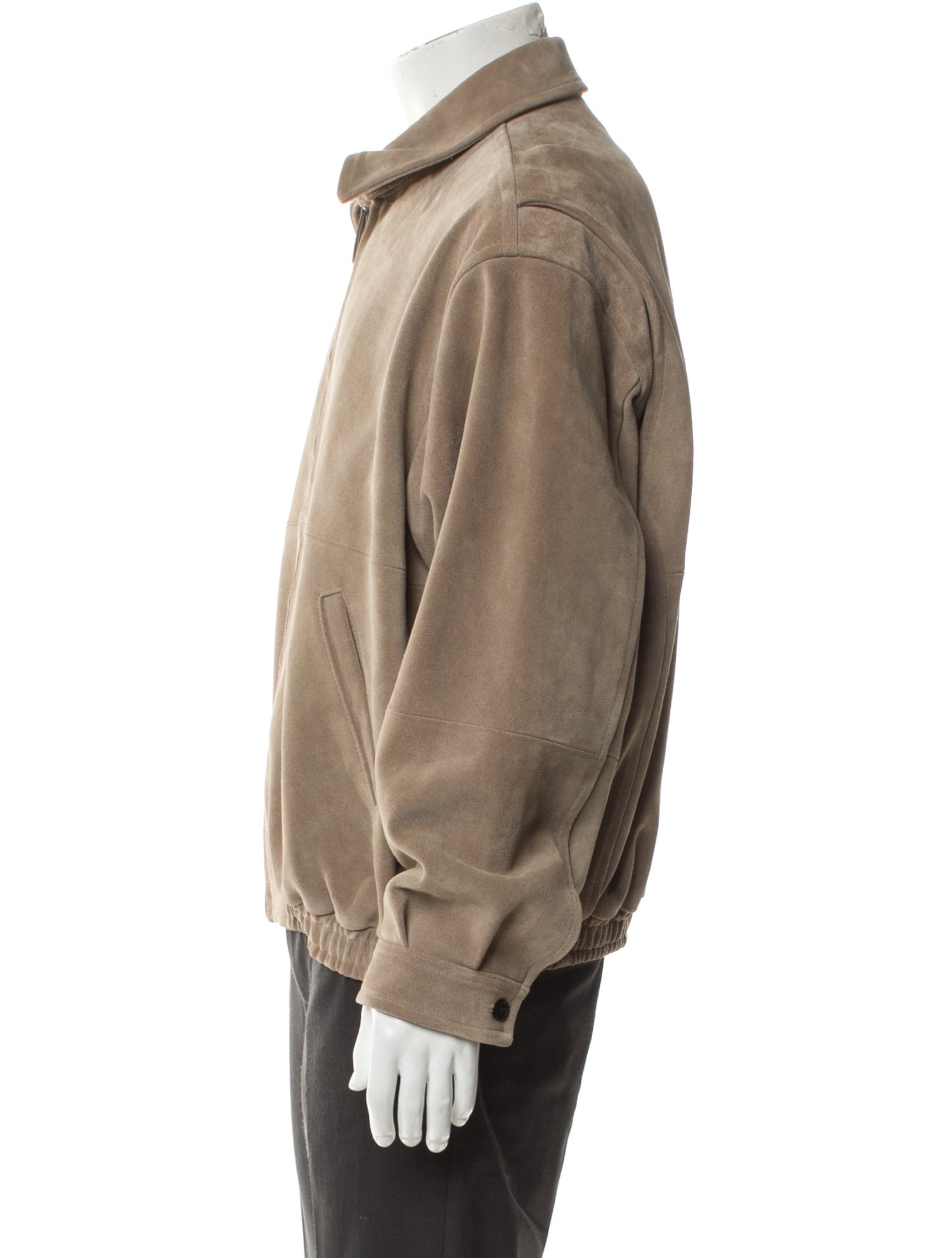 The Row Ronan Suede Calfskin Jacket