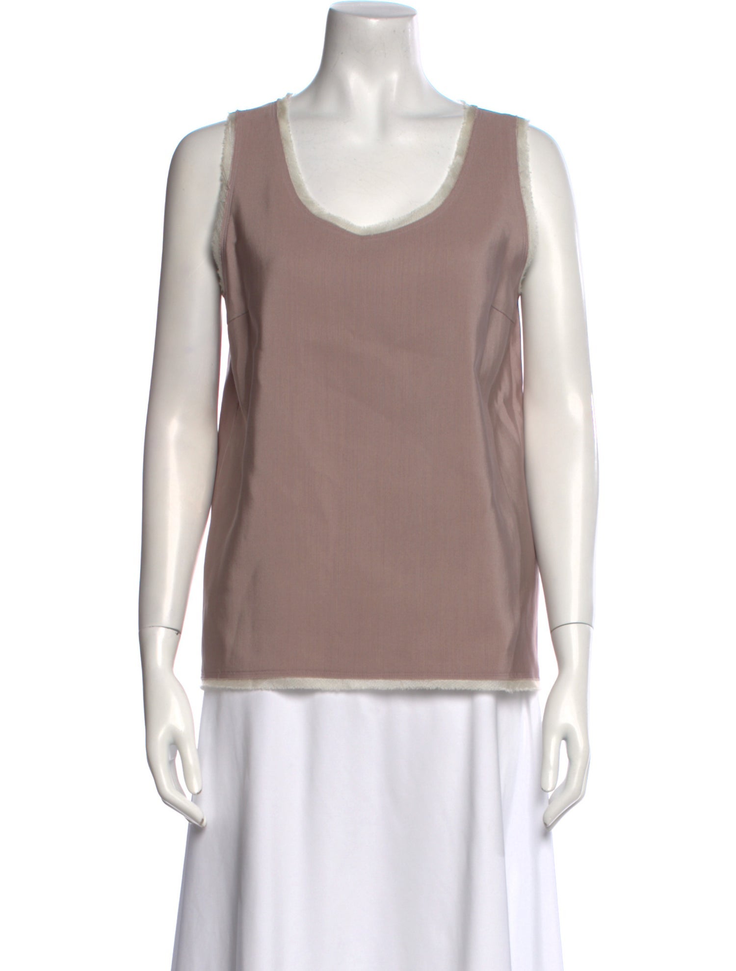 The Row Wool Scoop Neck Top