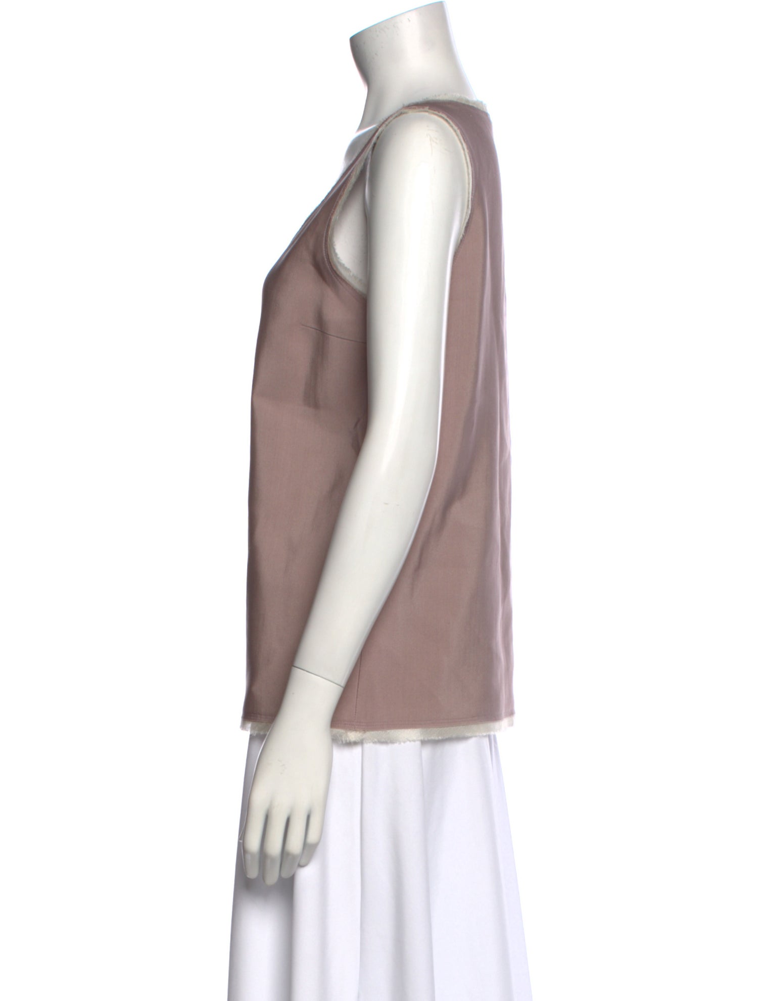 The Row Wool Scoop Neck Top