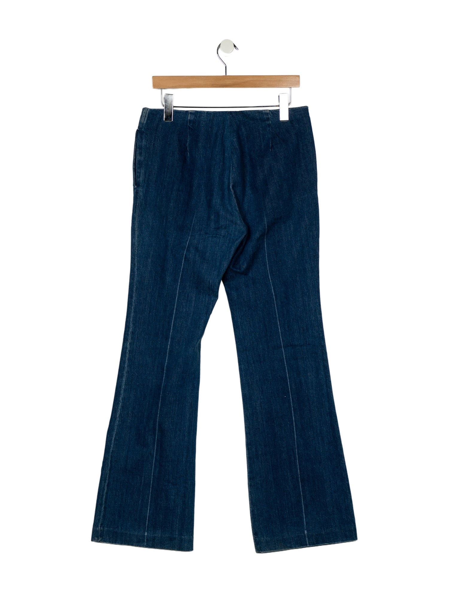 The Row Mid-Rise Wide Leg Jeans