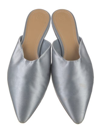 The Row Giacomo Satin Mules