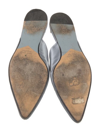 The Row Giacomo Satin Mules