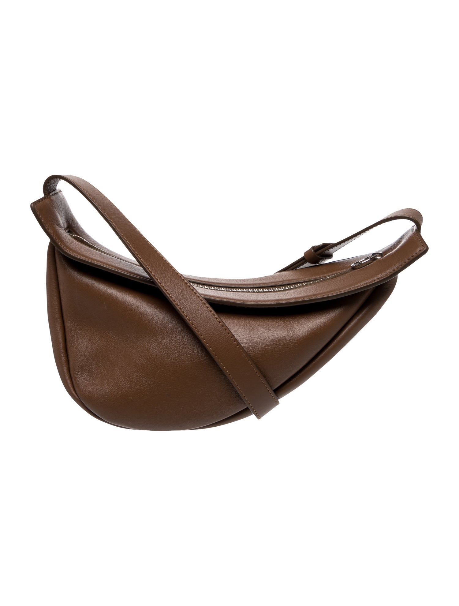 ショルダーバッグ vintage real leather shoulder bag The Row Leather Shoulder Bag - Neutrals Shoulder Bags, Handbags