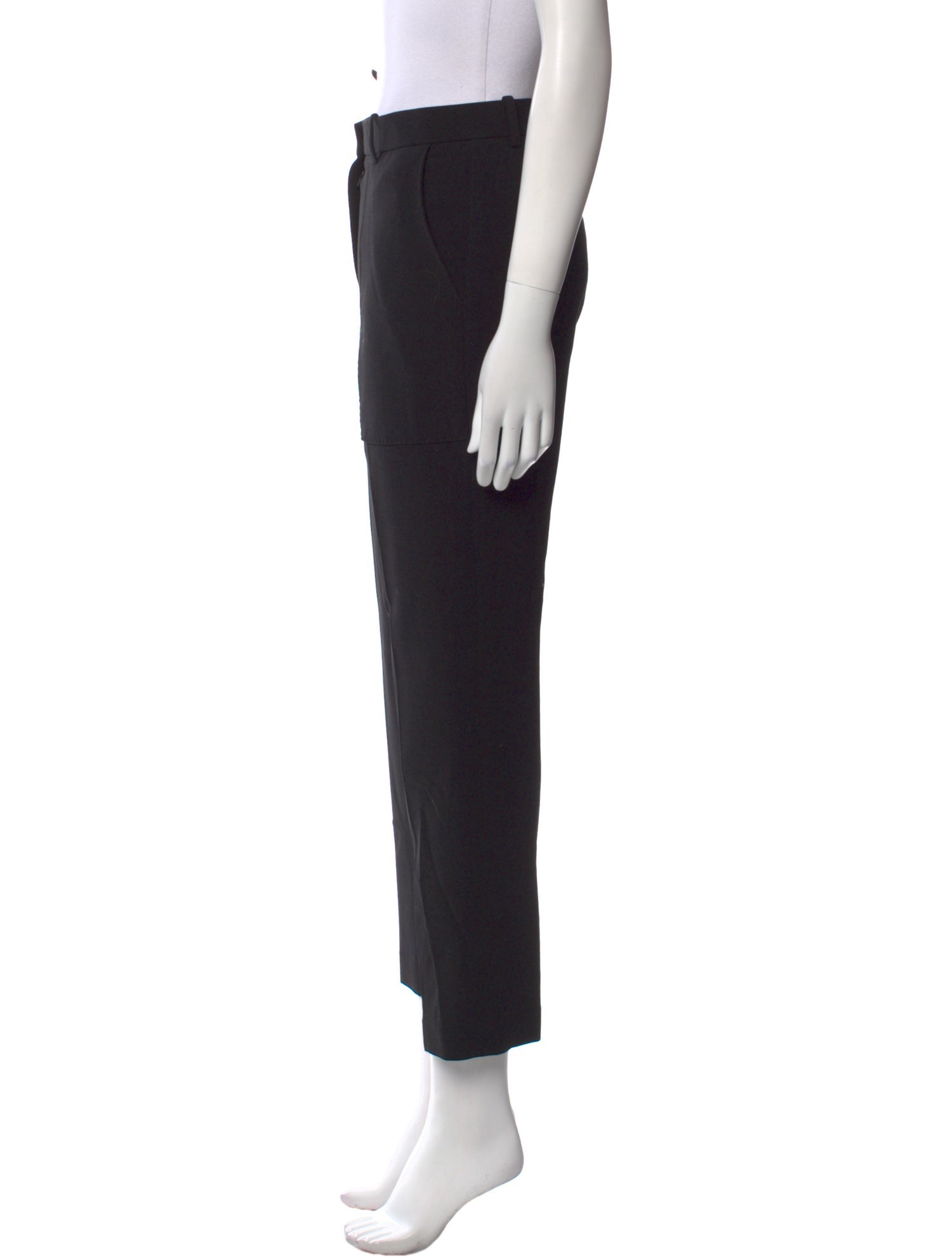 The Row Virgin Wool Straight Leg Pants