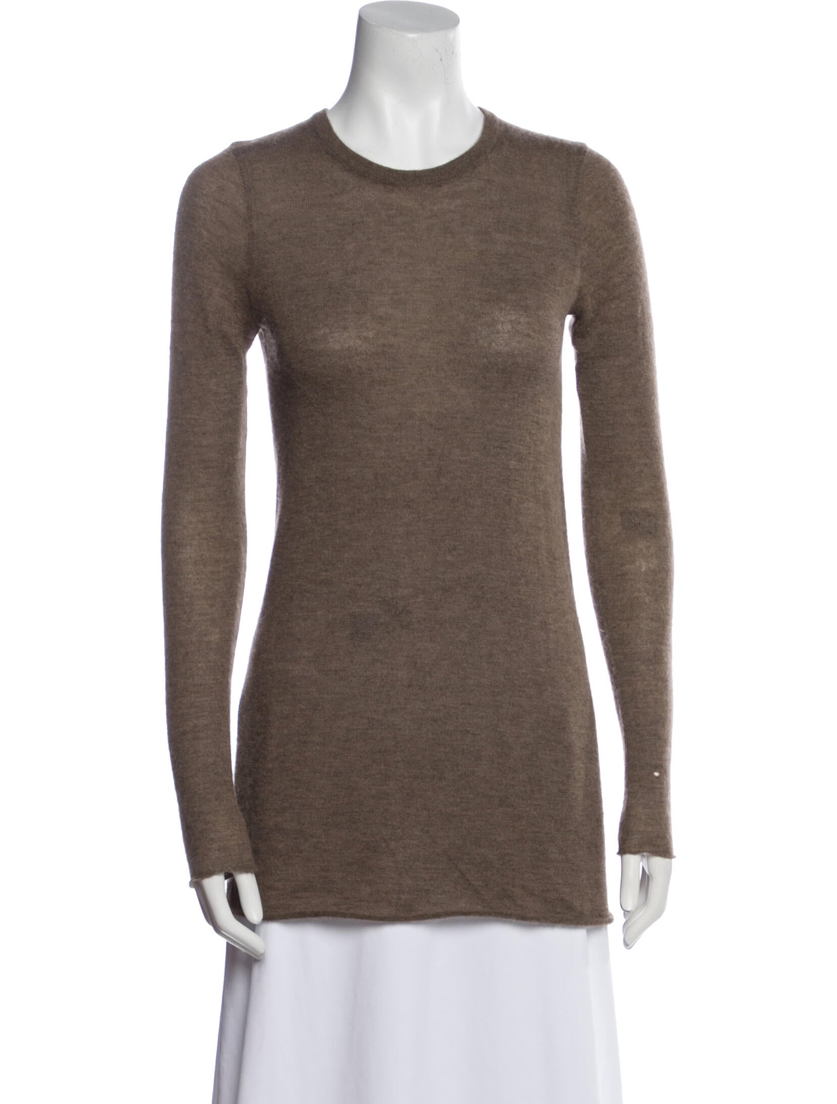 The Row Cashmere Scoop Neck Sweater