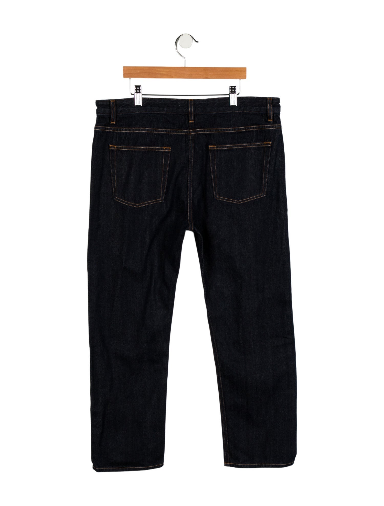 The Row High-Rise Straight Leg Jeans