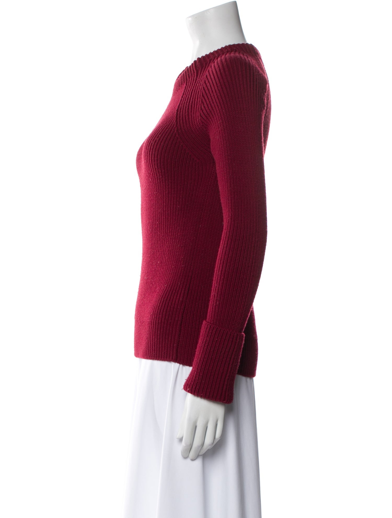 The Row Virgin Wool Crew Neck Sweater