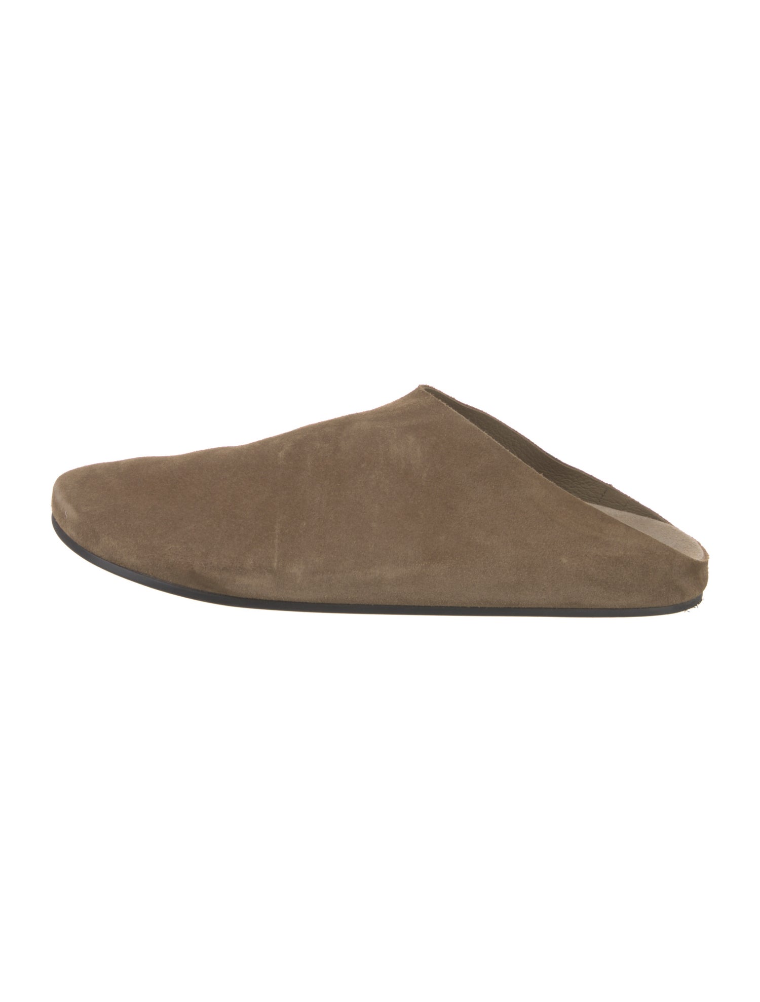 The Row Hugo Suede Slippers