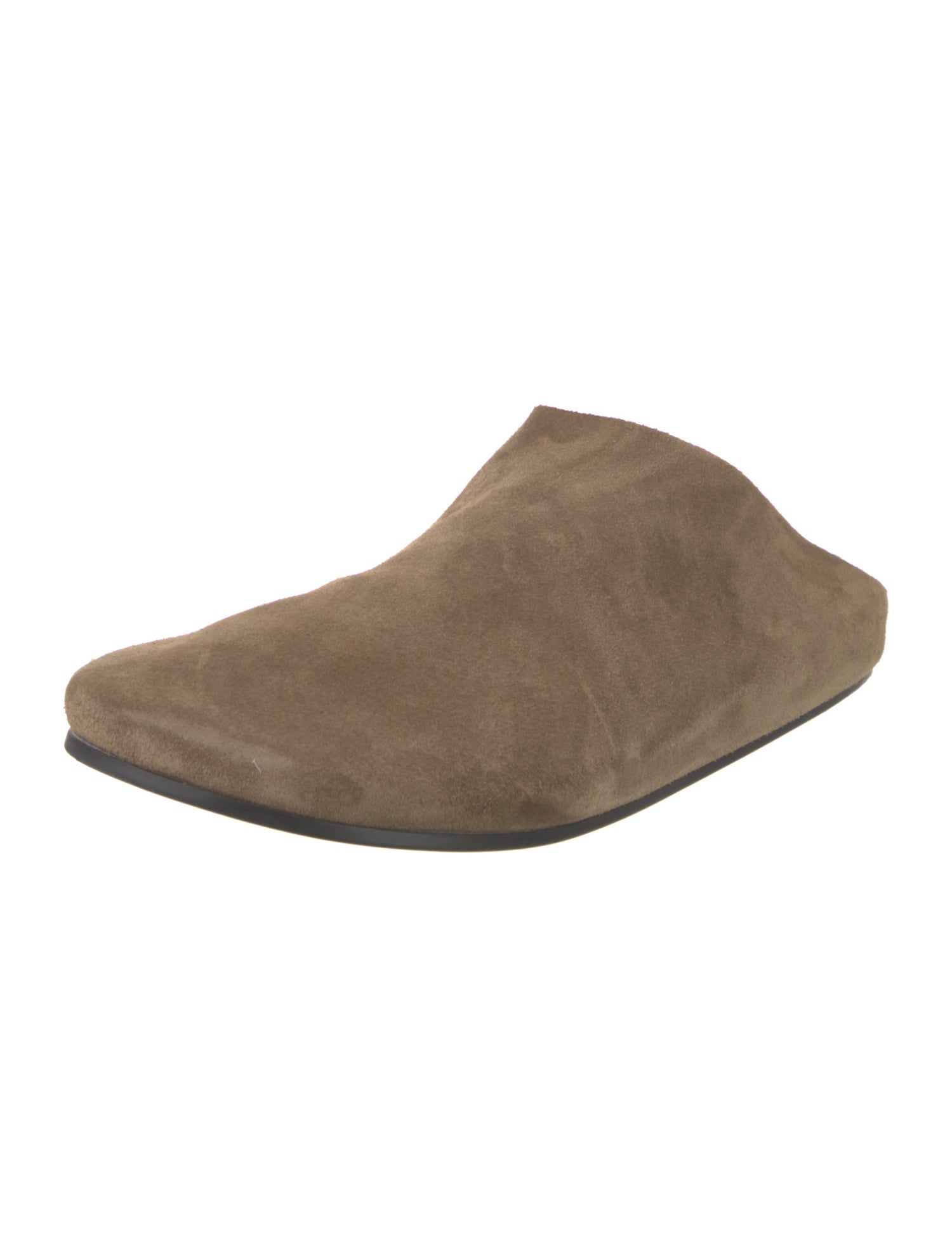 The Row Hugo Suede Slippers