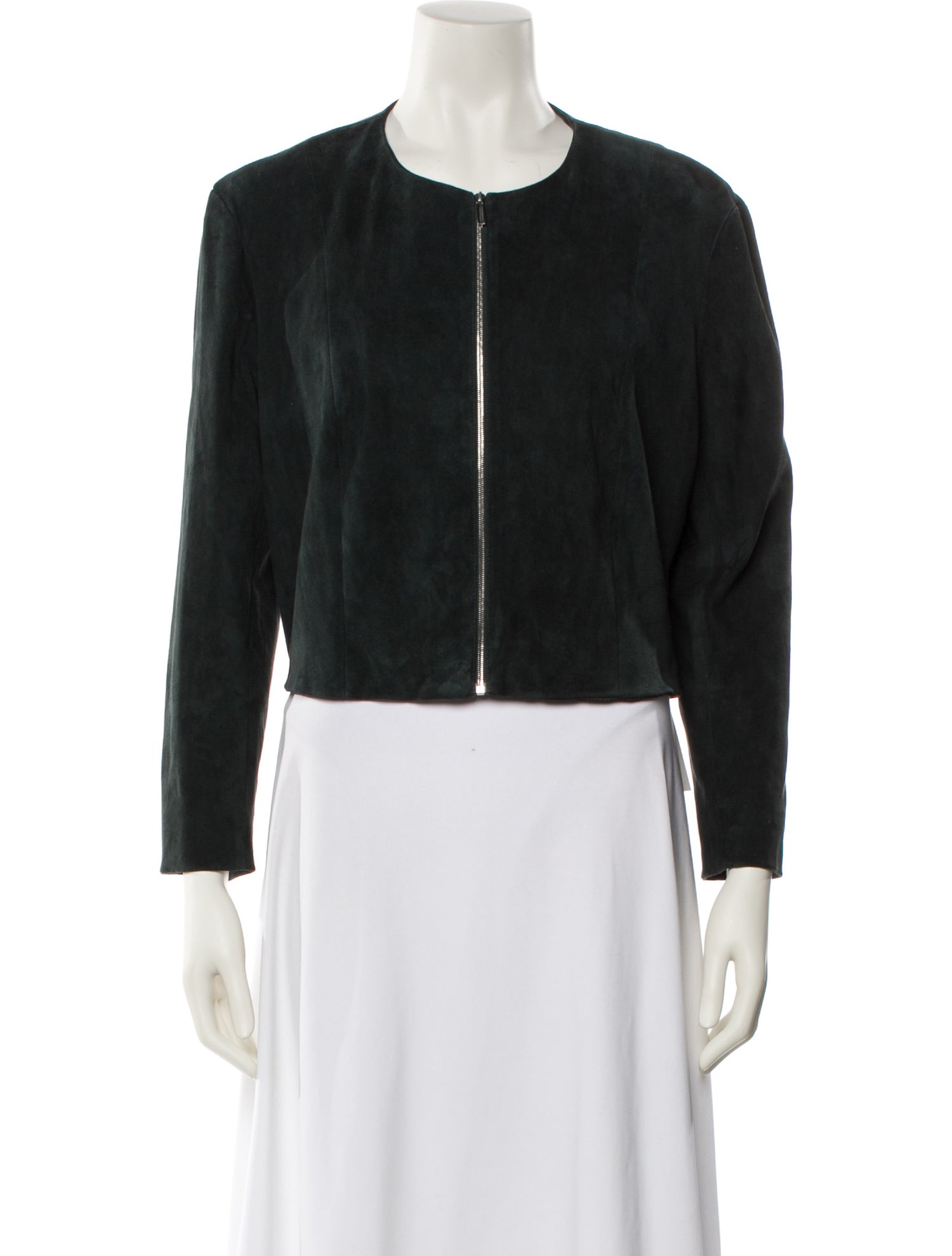 The Row Suede Evening Jacket