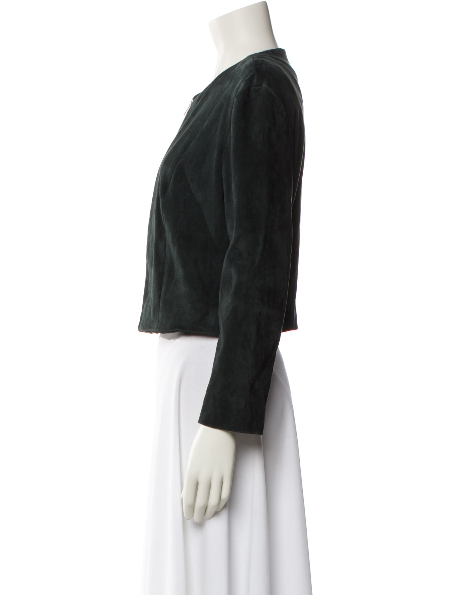 The Row Suede Evening Jacket