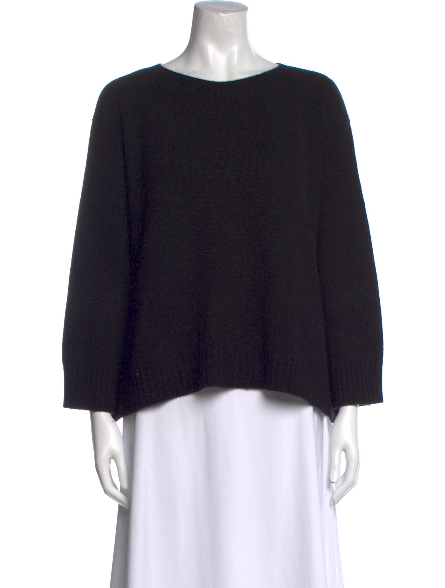 The Row Cashmere Scoop Neck Sweater
