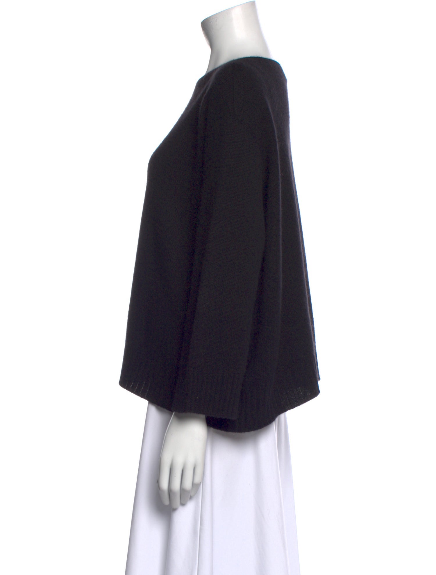 The Row Cashmere Scoop Neck Sweater