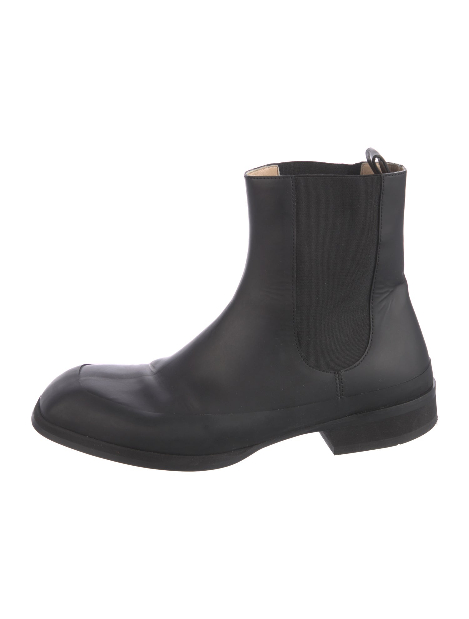 The Row Garden Leather Chelsea Boots
