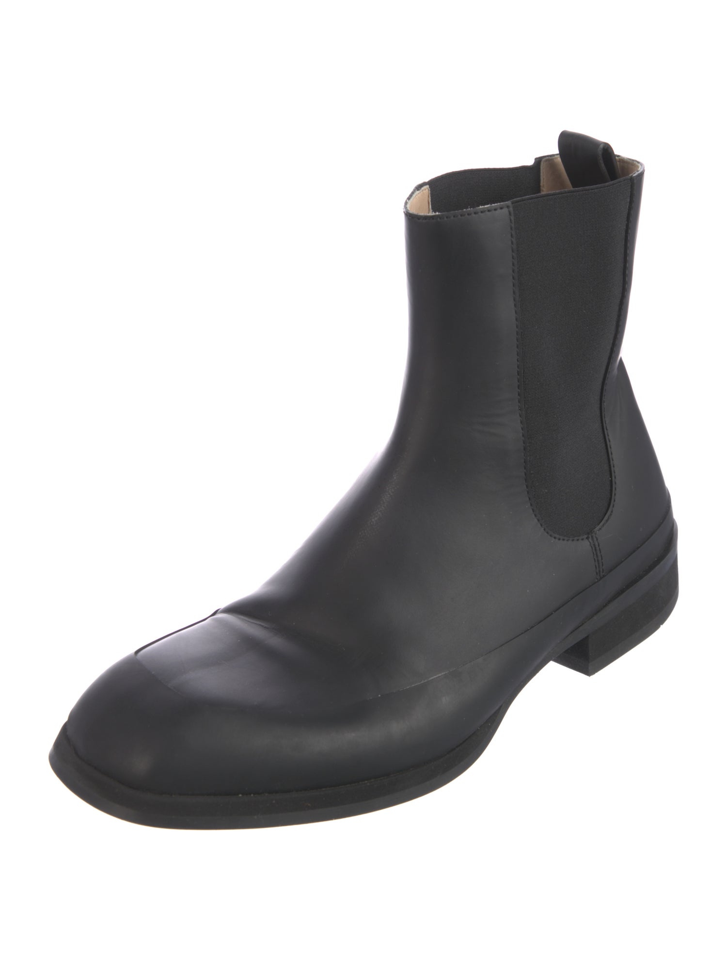 The Row Garden Leather Chelsea Boots