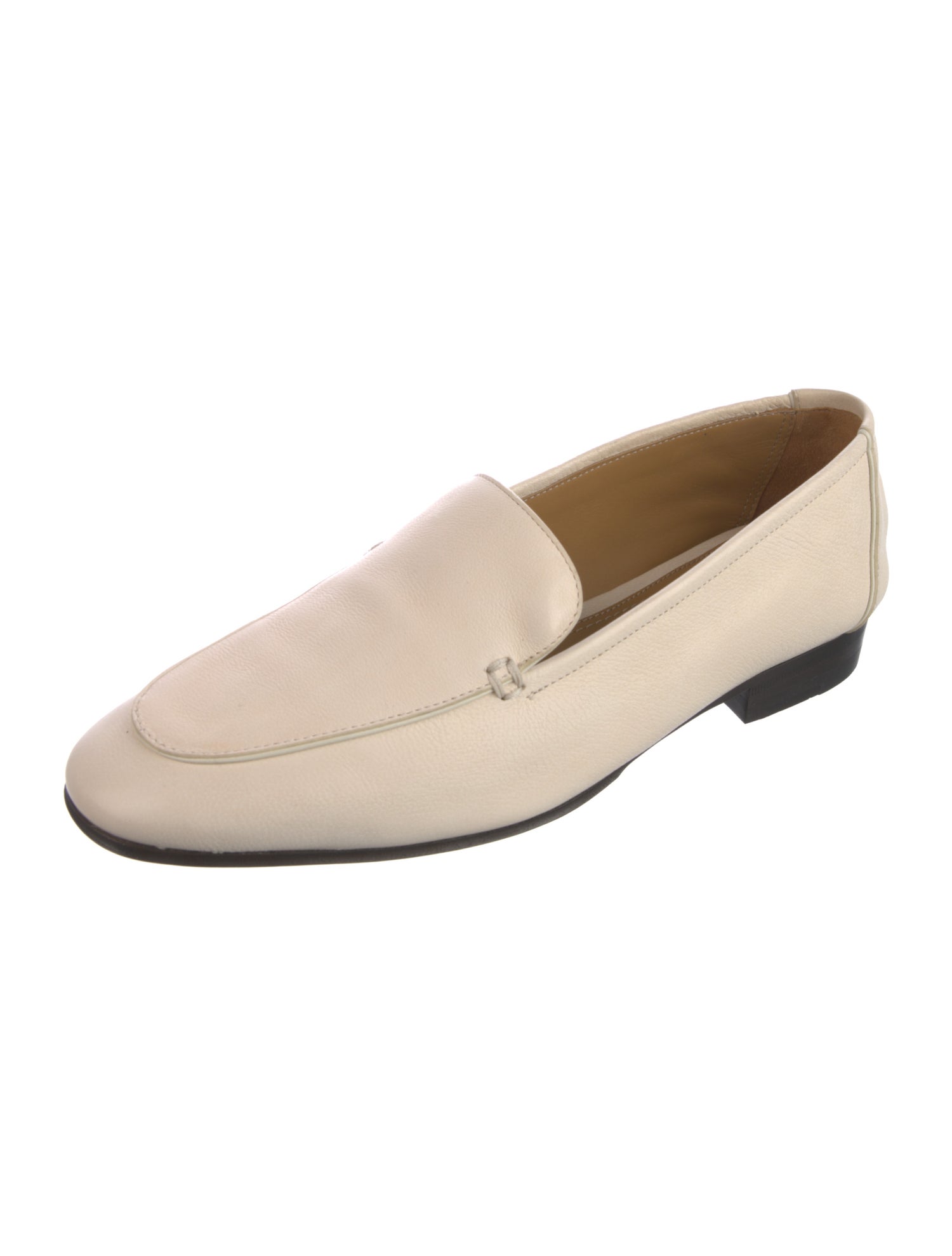 The Row Adam Leather Loafers