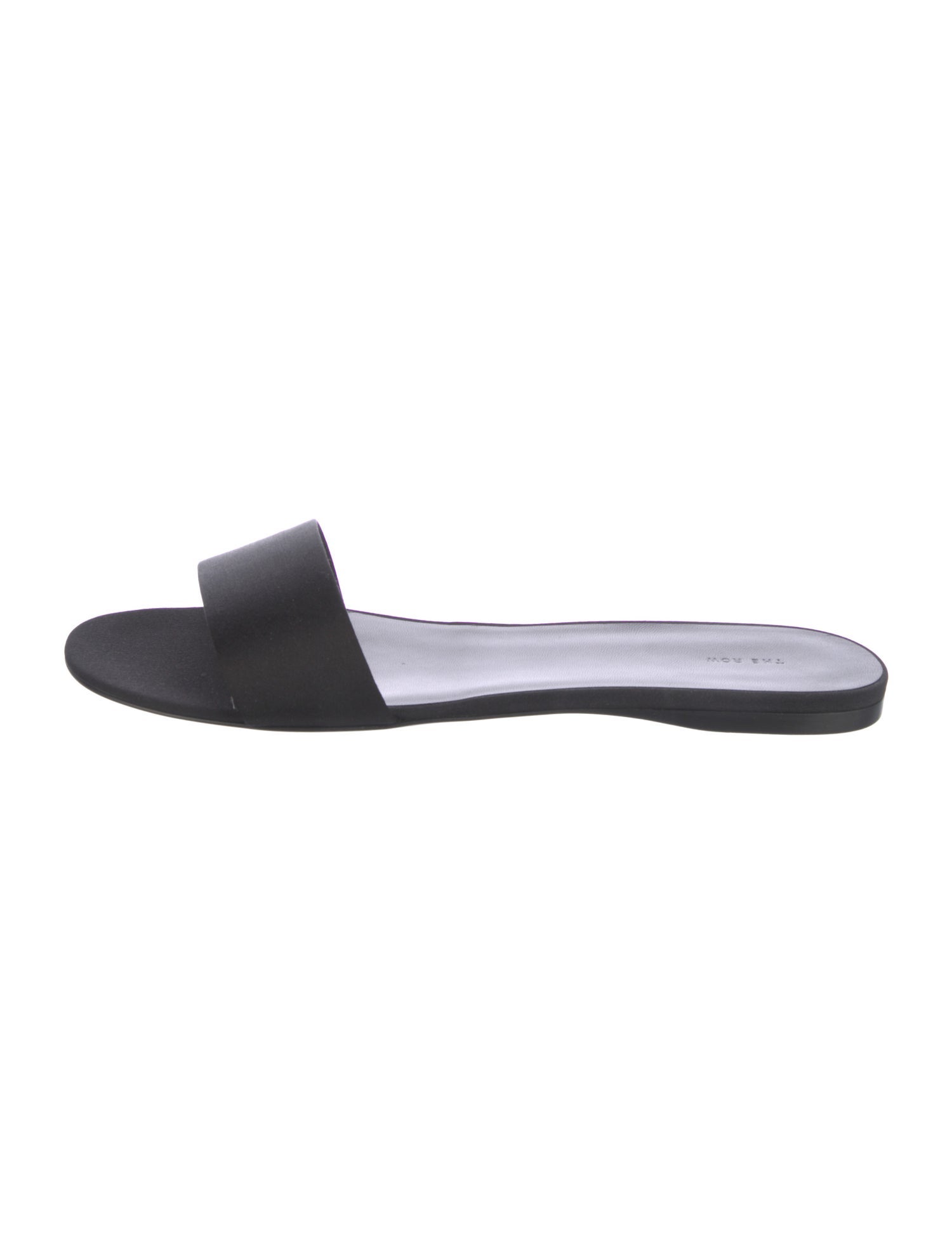 The Row Combo Satin Slides