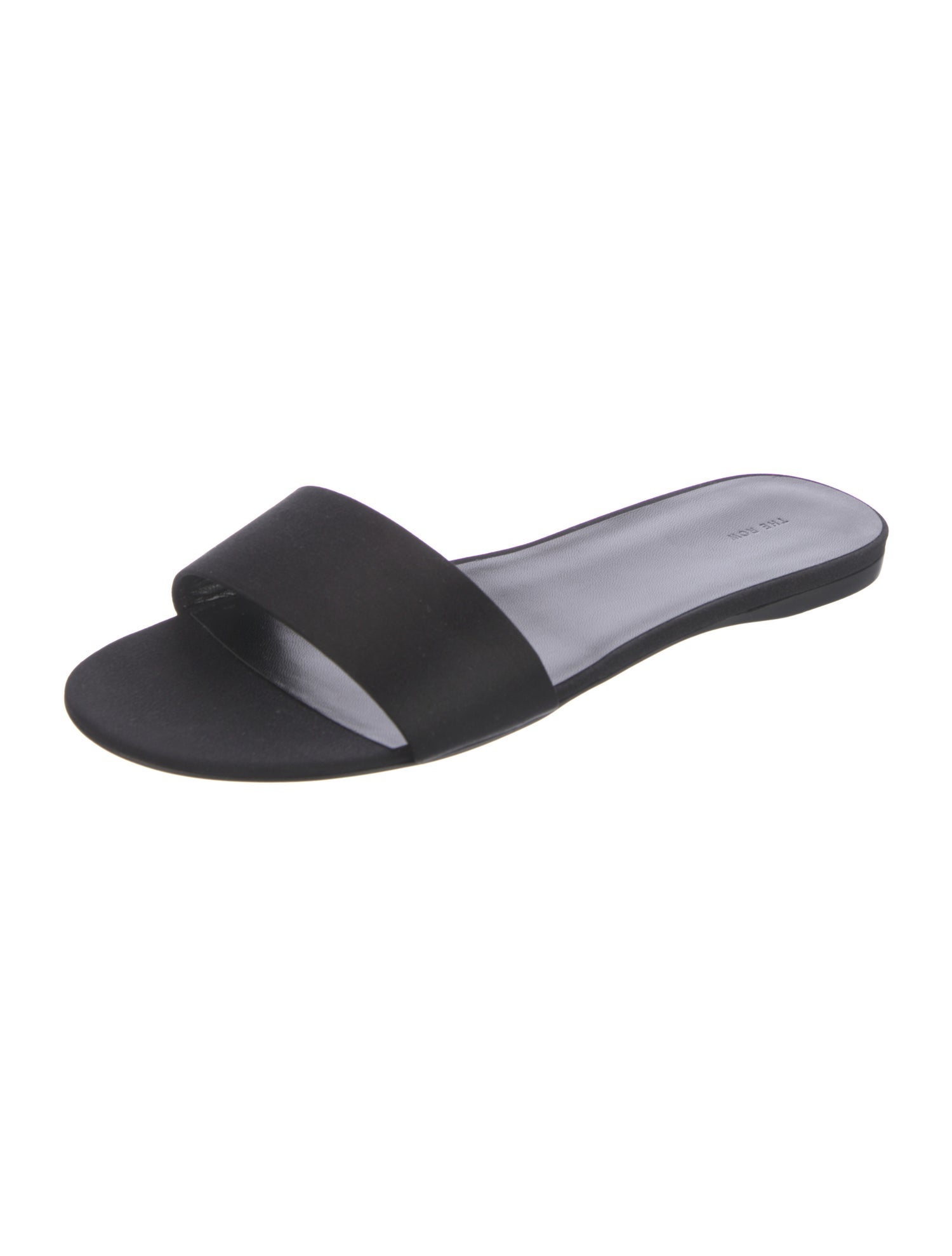 The Row Combo Satin Slides