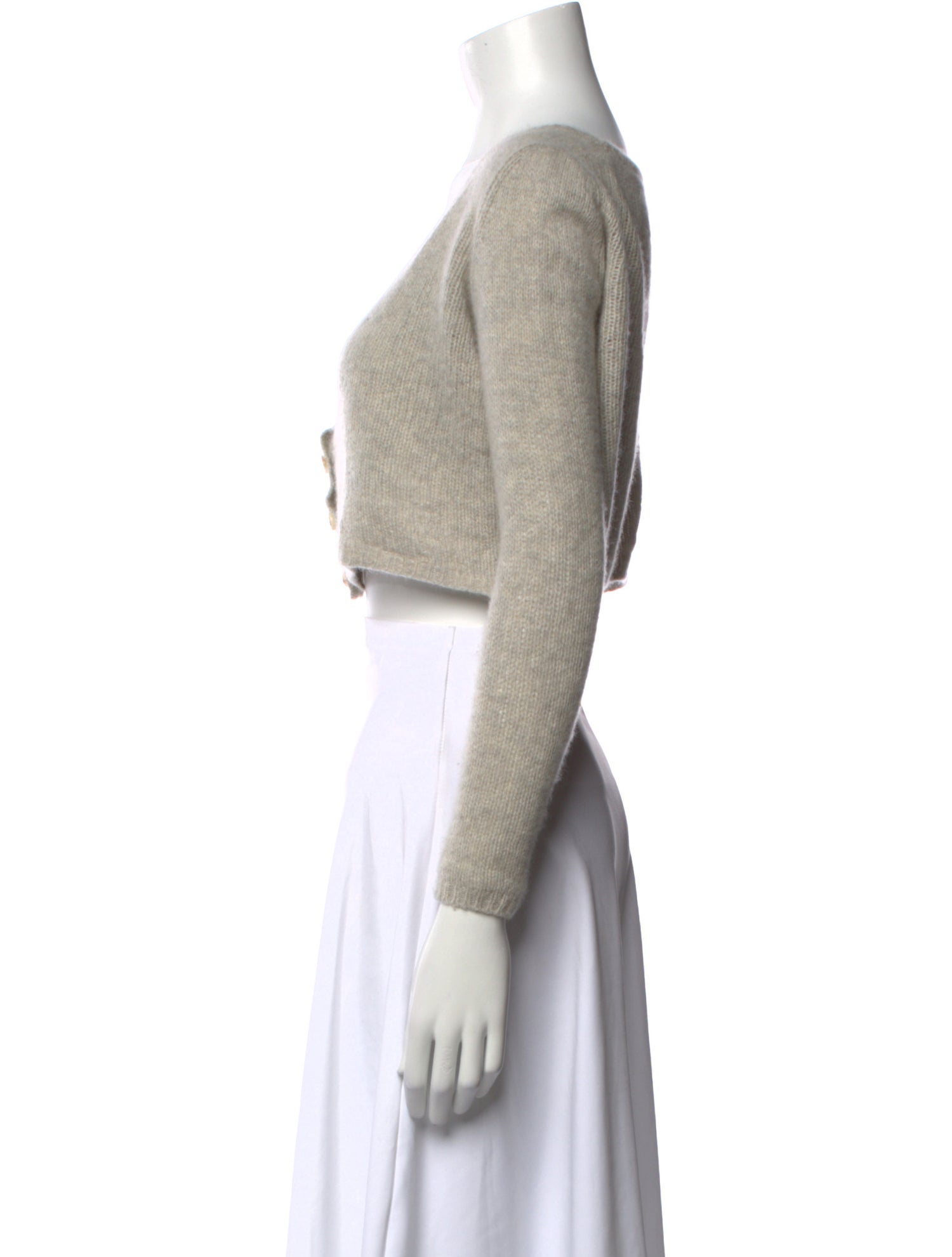 The Row Cashmere V-Neck Sweater