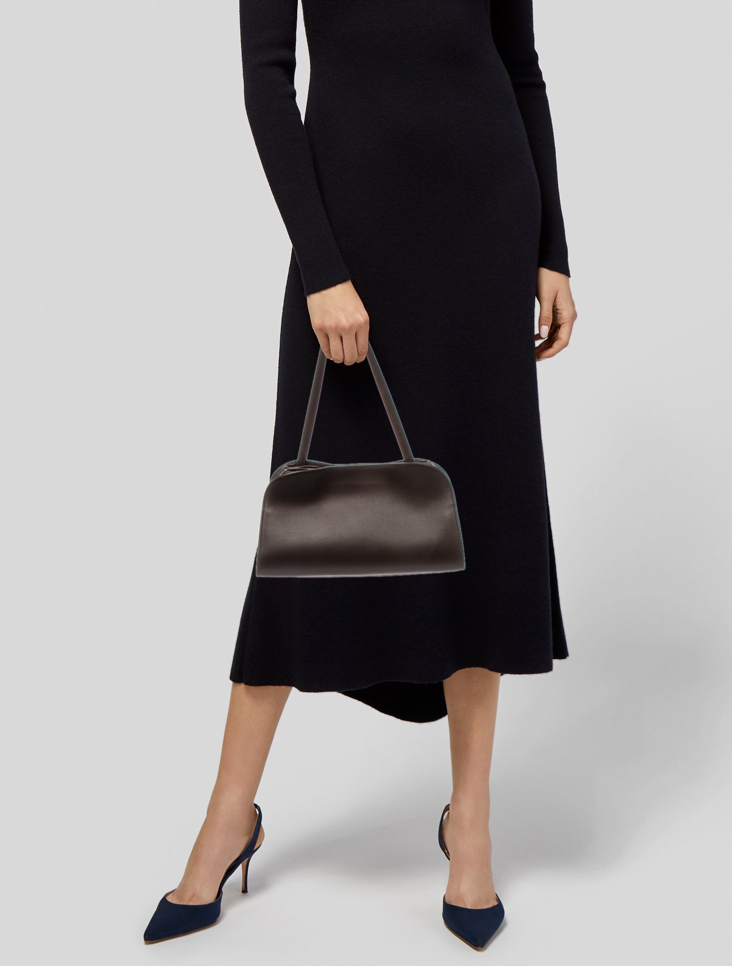 The Row Leather Top Handle Bag