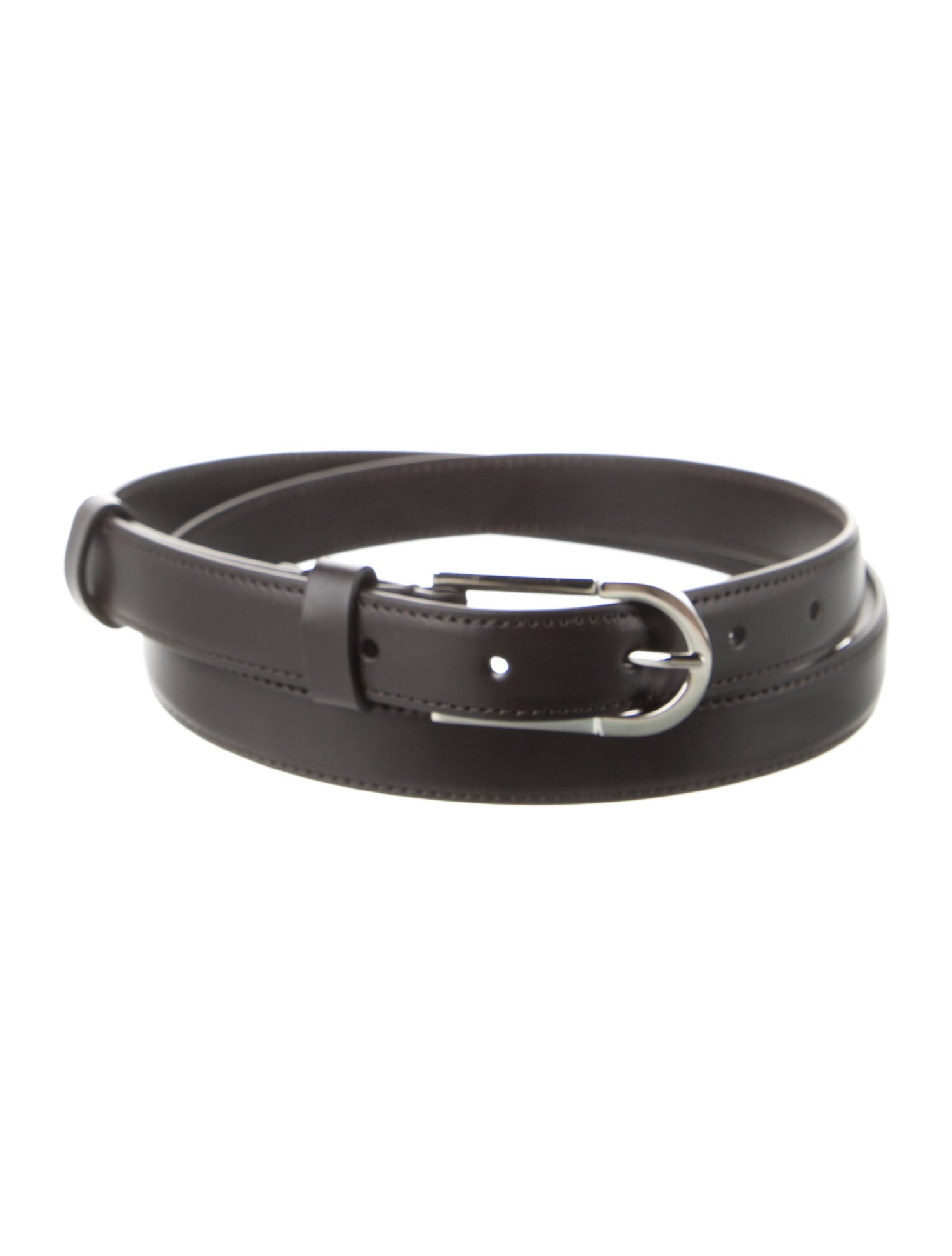 The Row Skinny Leather Belt w/ Tags