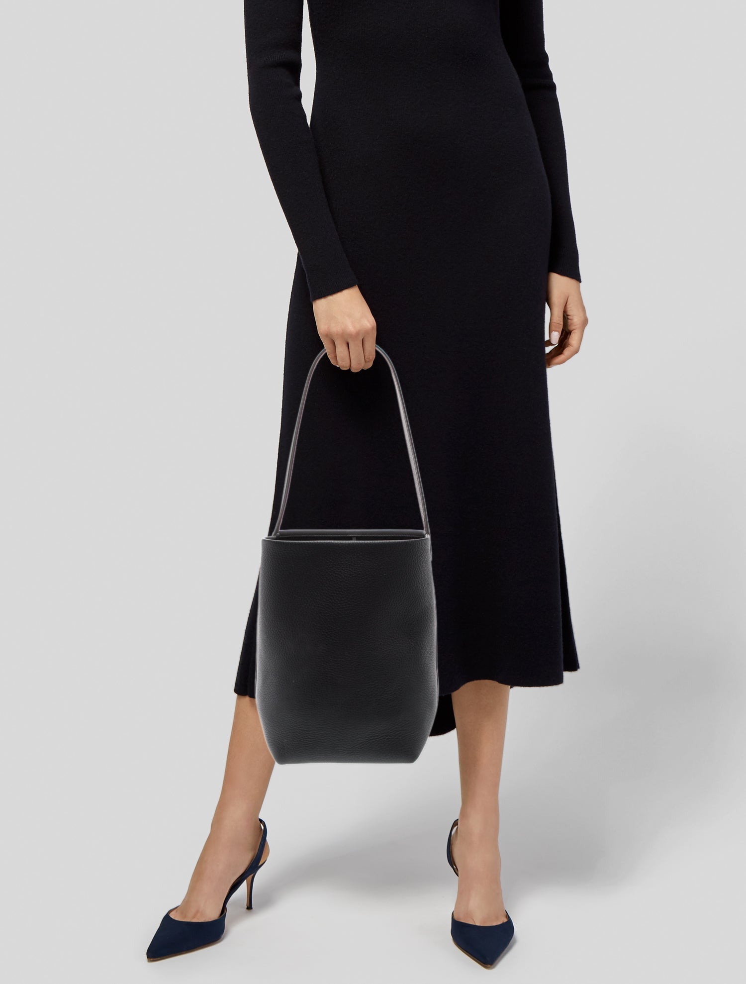 The Row Calfskin N/S Park Tote Medium