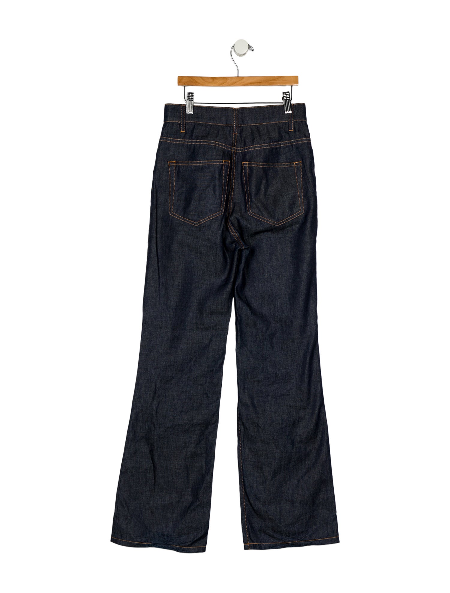 The Row High-Rise Wide Leg Jeans