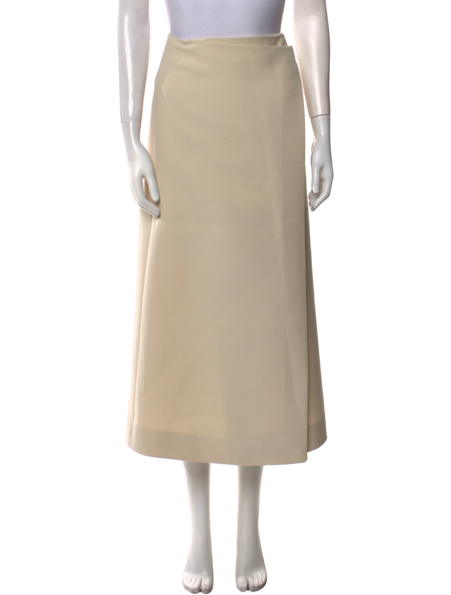 The Row Wool Midi Length Skirt