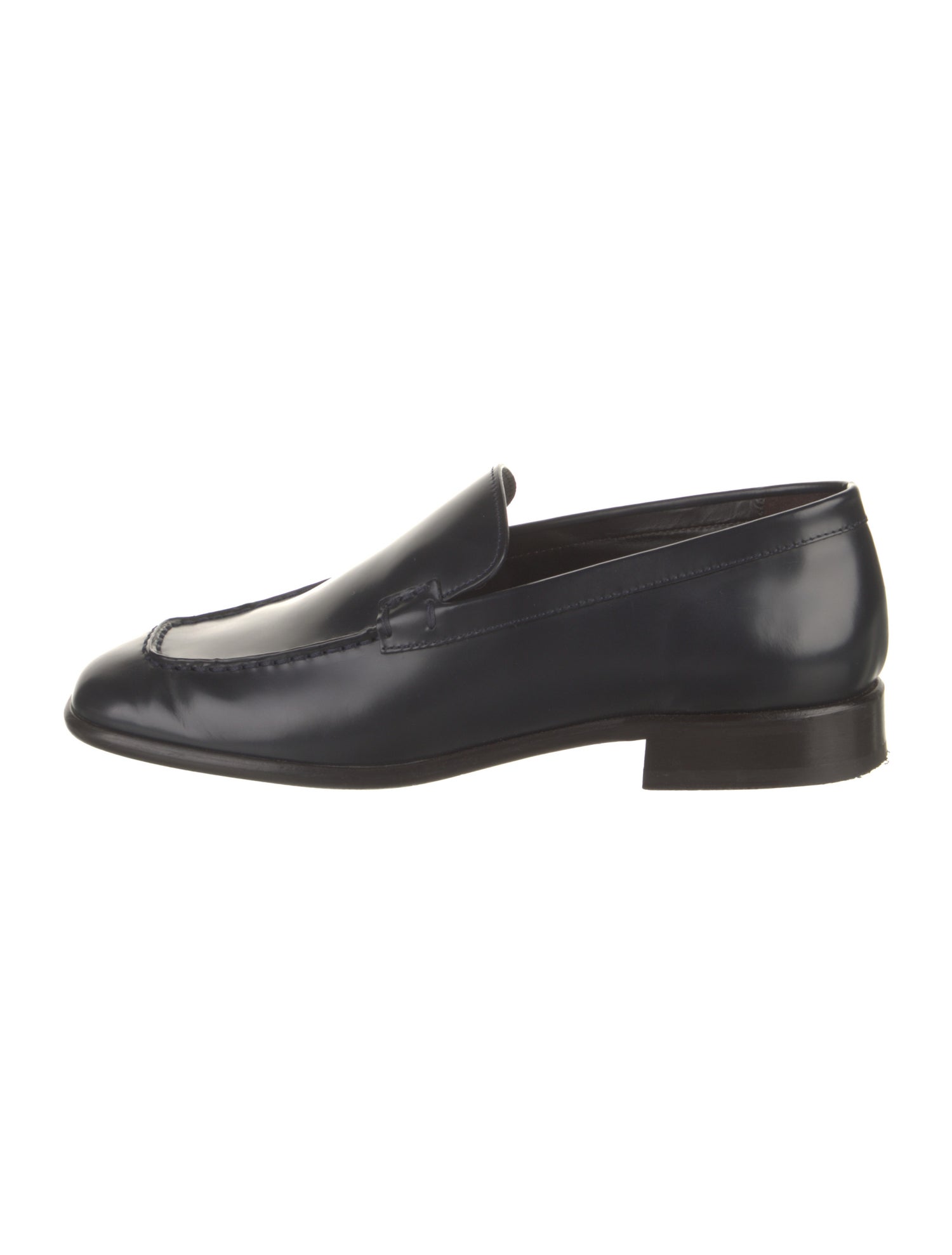 The Row Mensy Leather Loafers