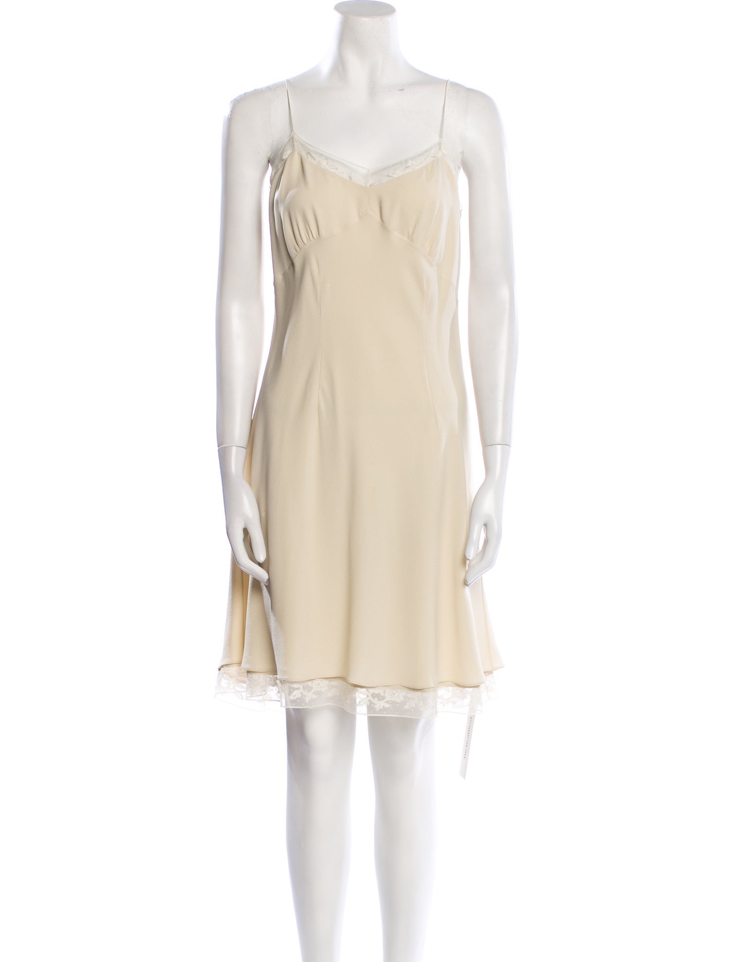 The Row Silk Mini Dress