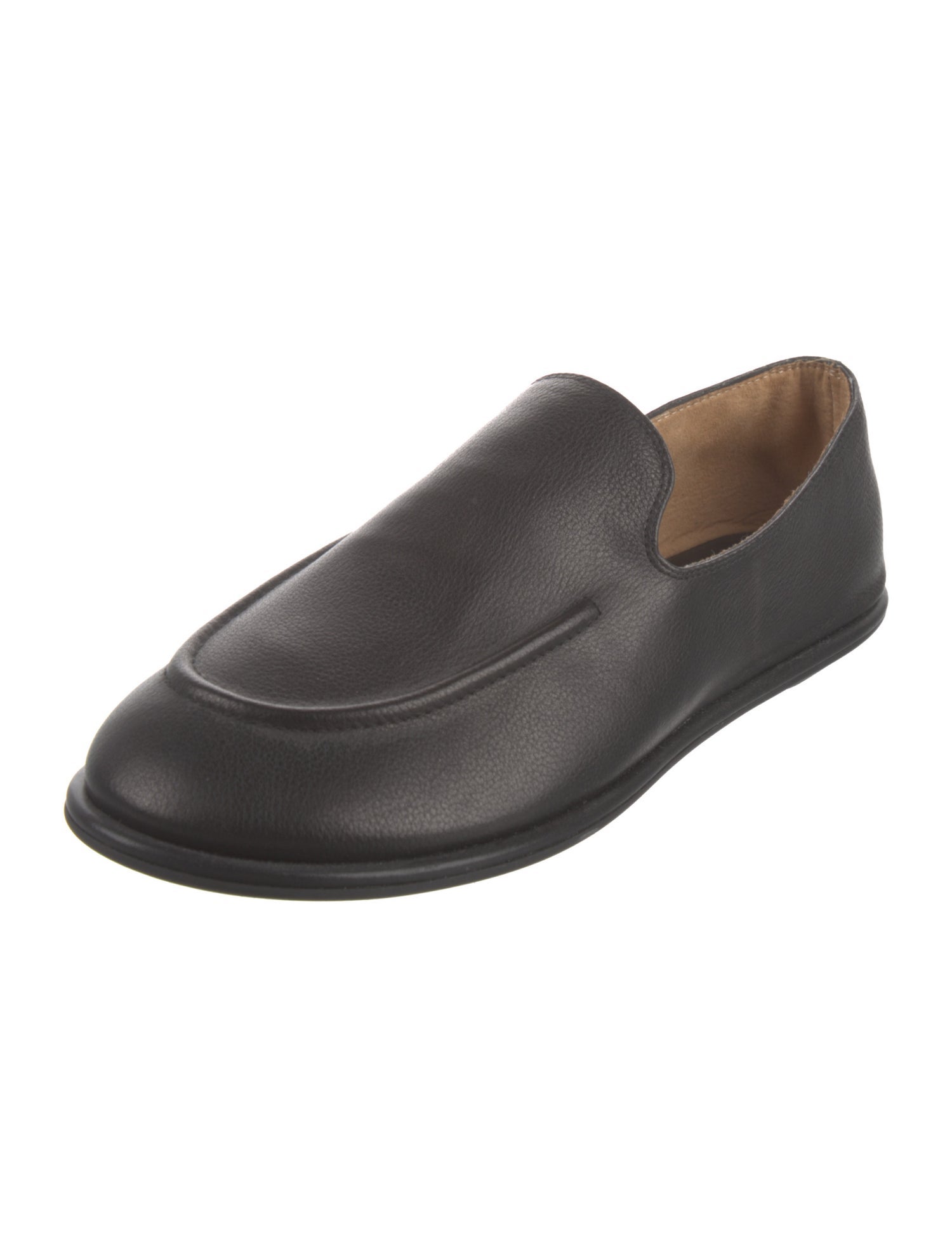 The Row Canal Leather Loafers