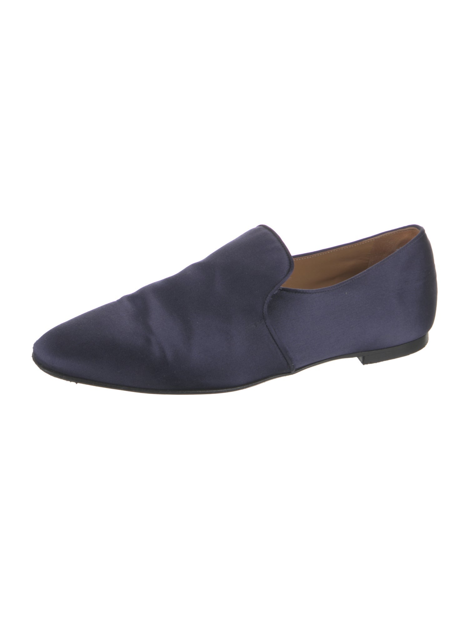 The Row Alys Satin Loafers