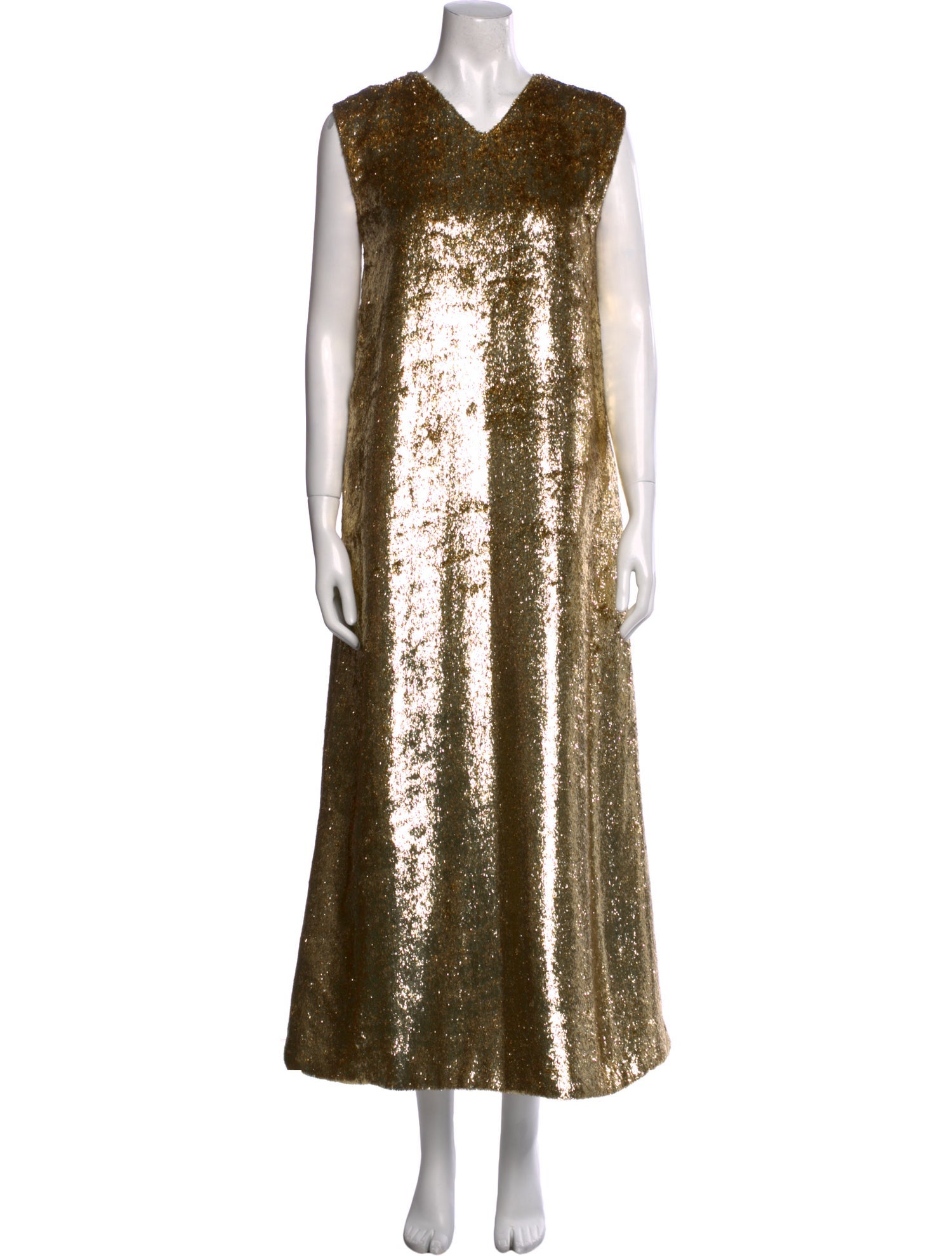 The Row Sequin Long Dress