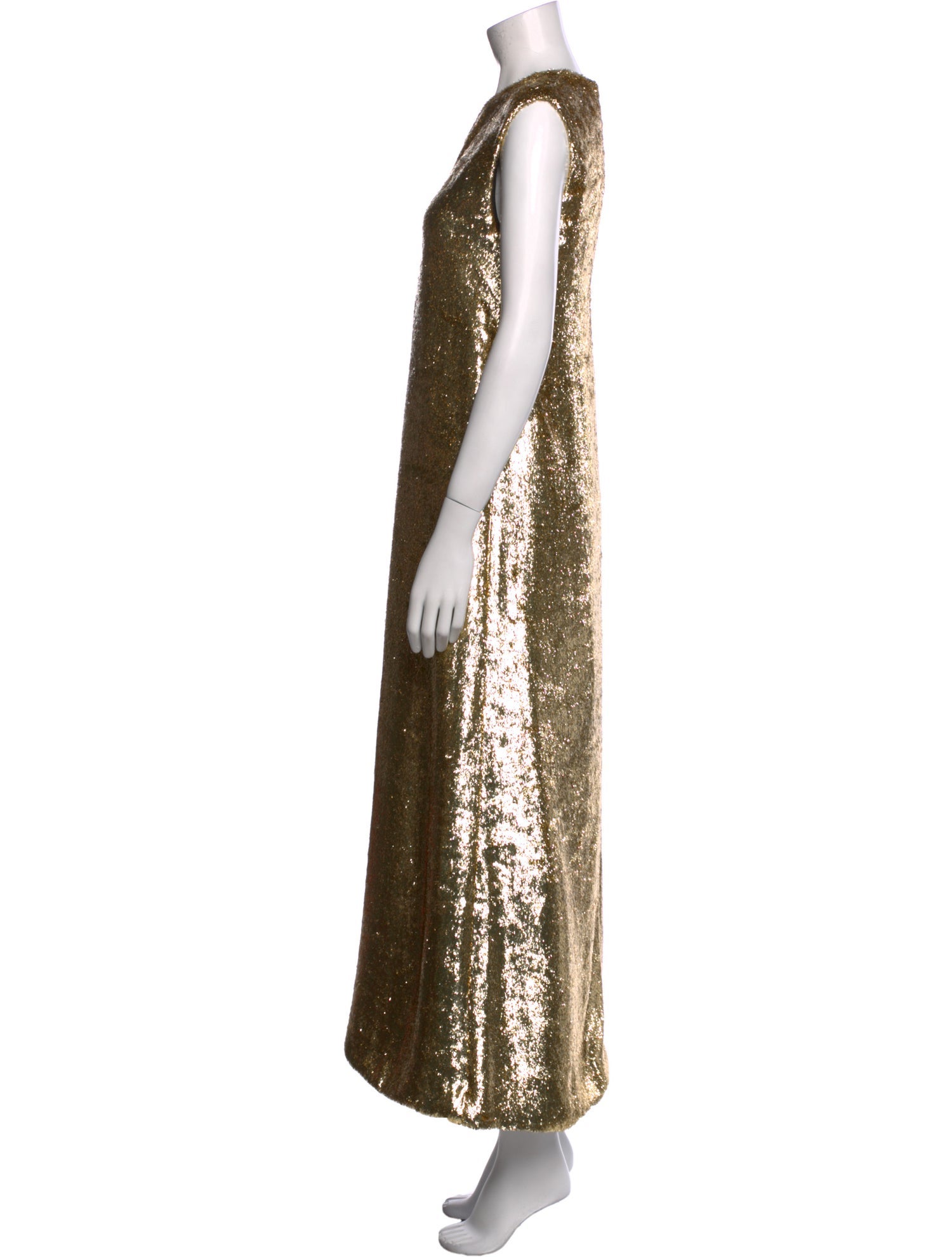 The Row Sequin Long Dress