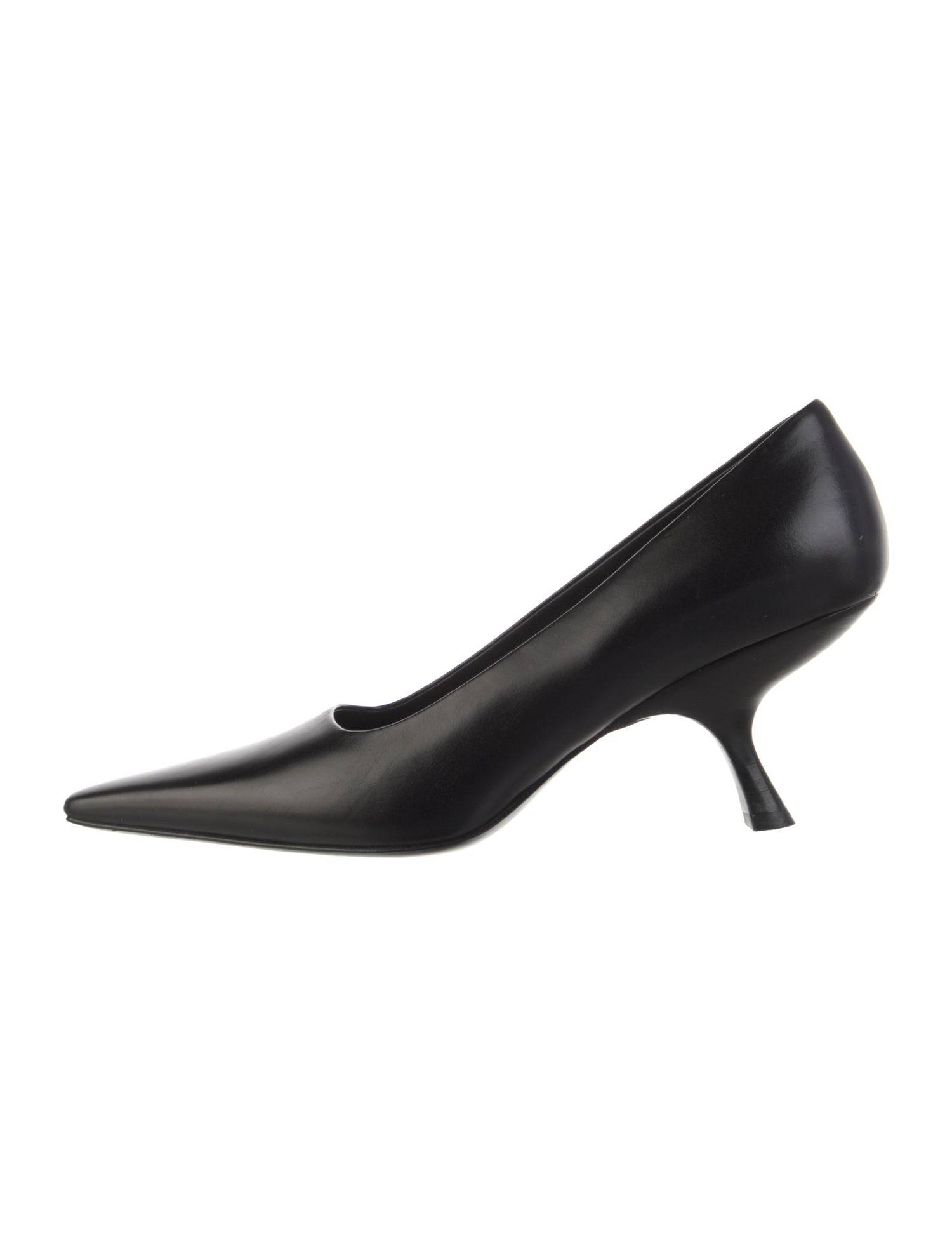 The Row Leather Pumps
