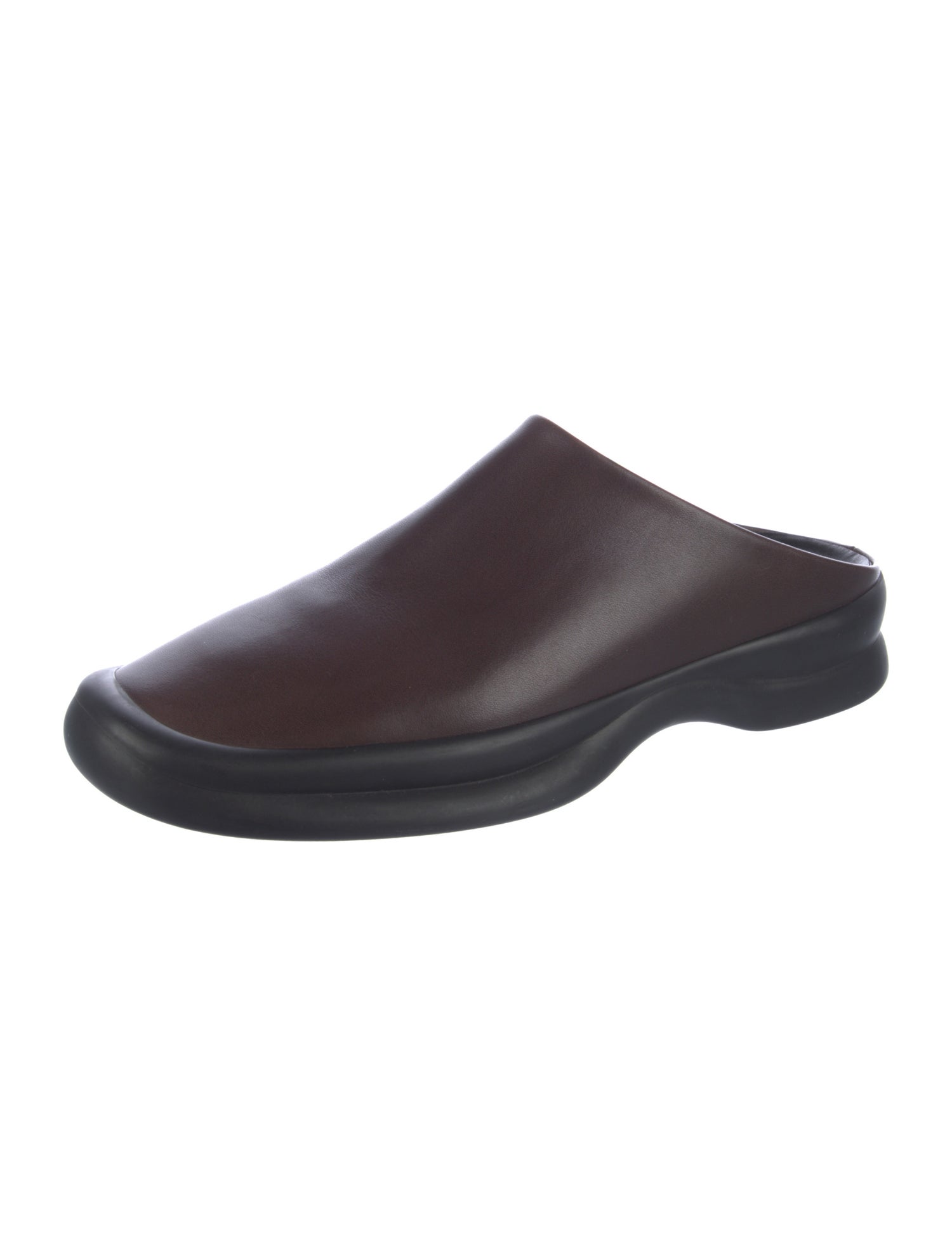 The Row Town Leather Mules