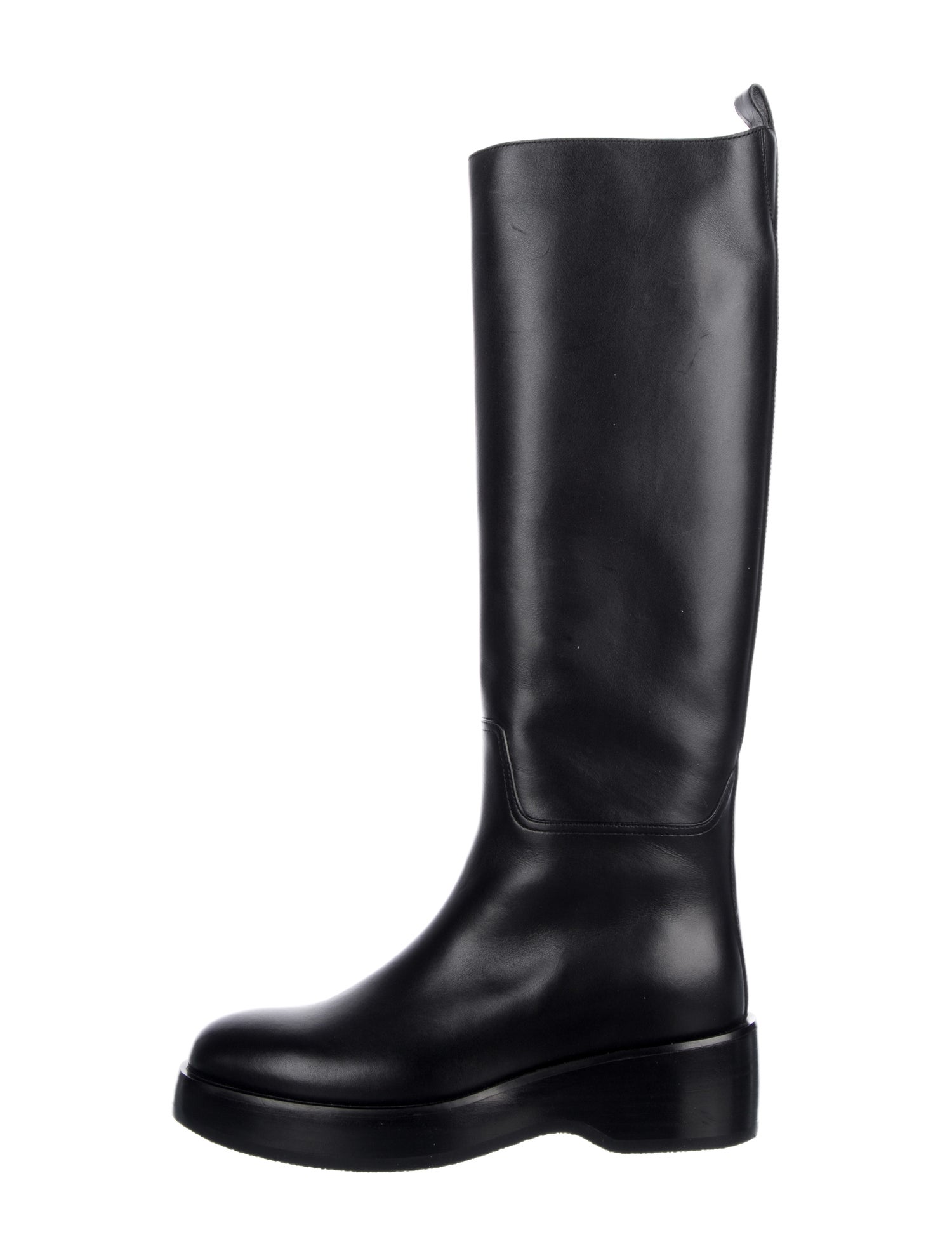 The Row Motorbike Leather Riding Boots