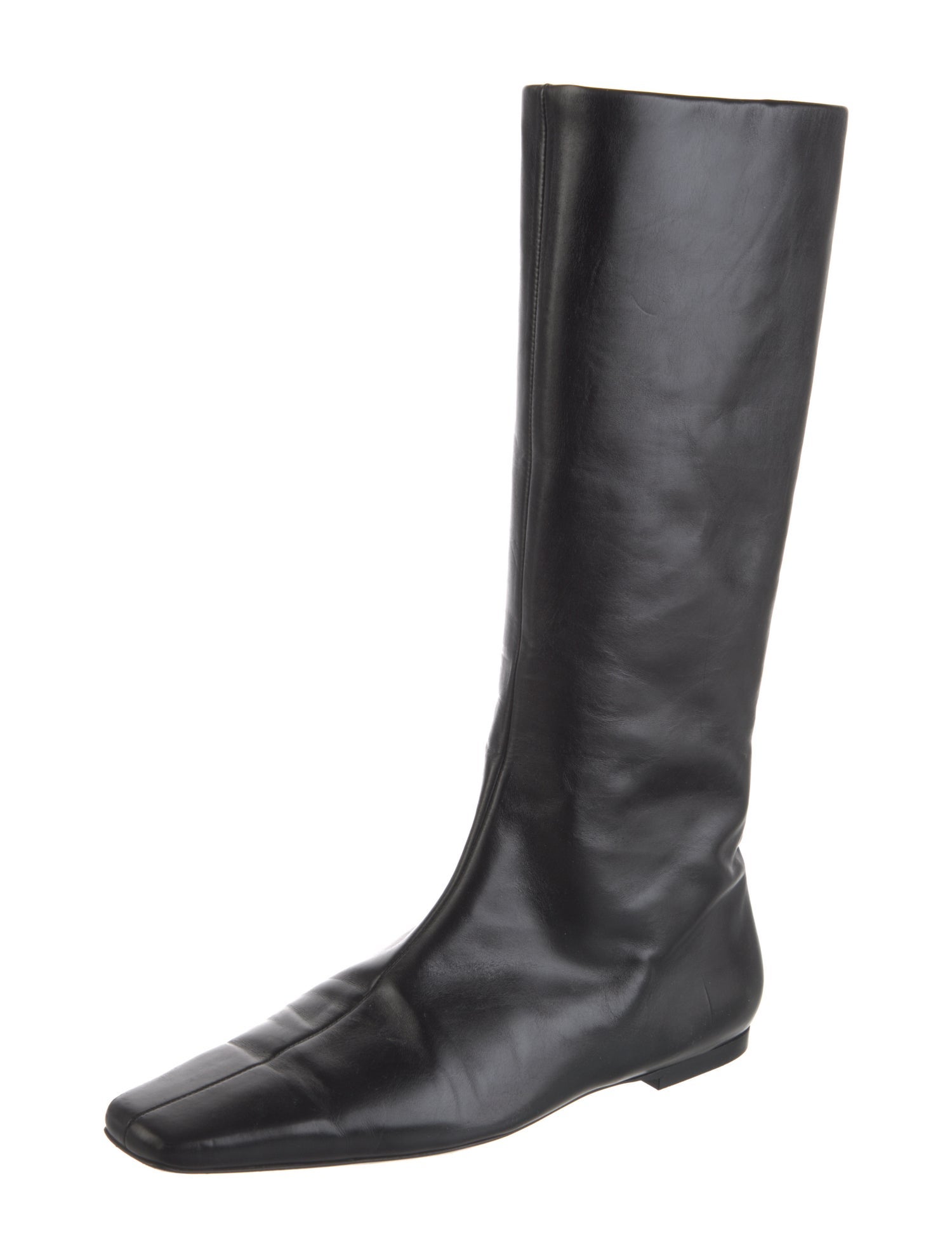 The Row Bette Leather Riding Boots