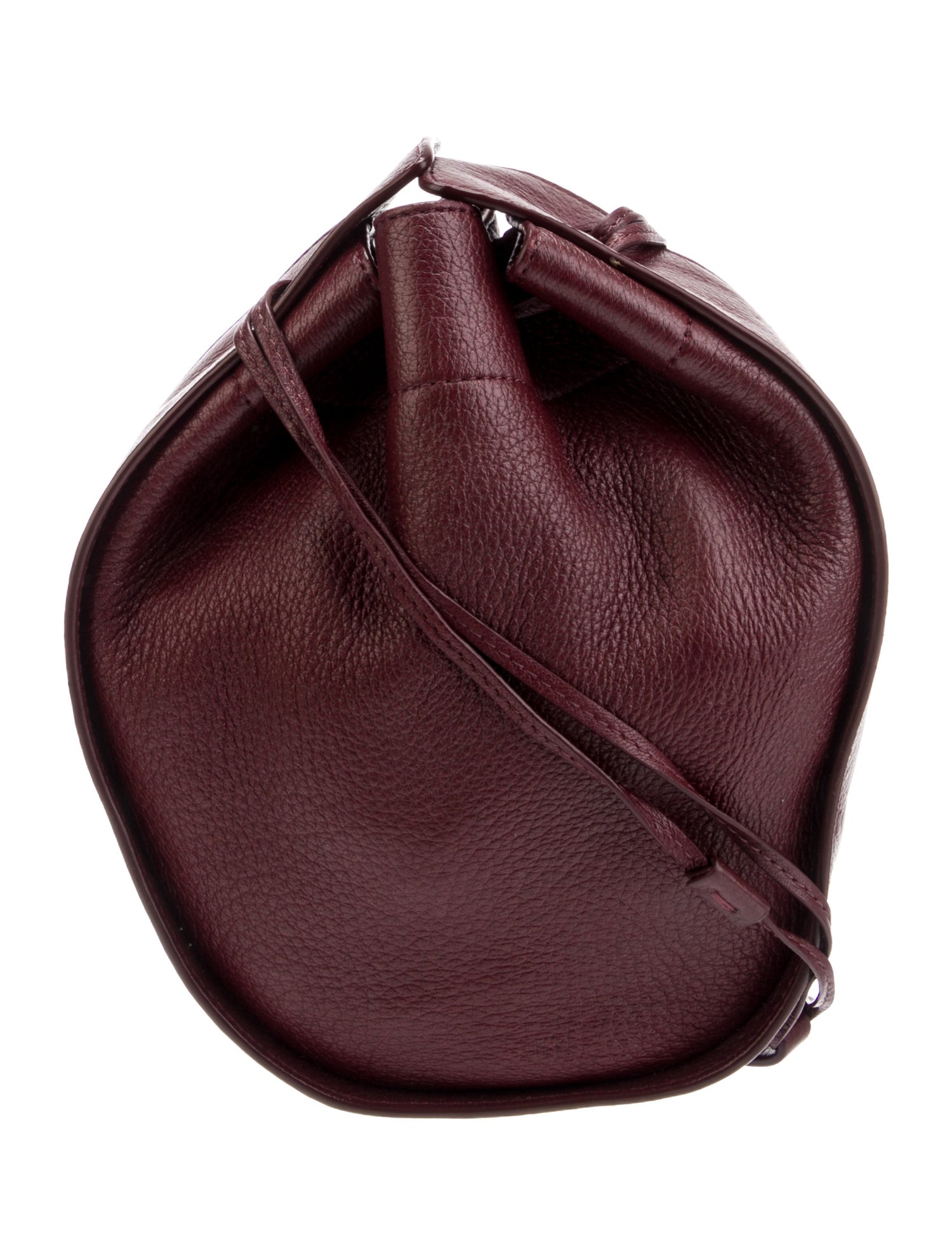 The Row Leather Bucket Bag