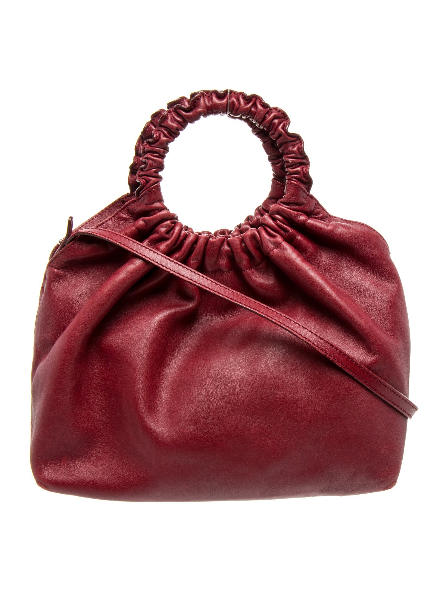 The Row Leather Top Handle Bag